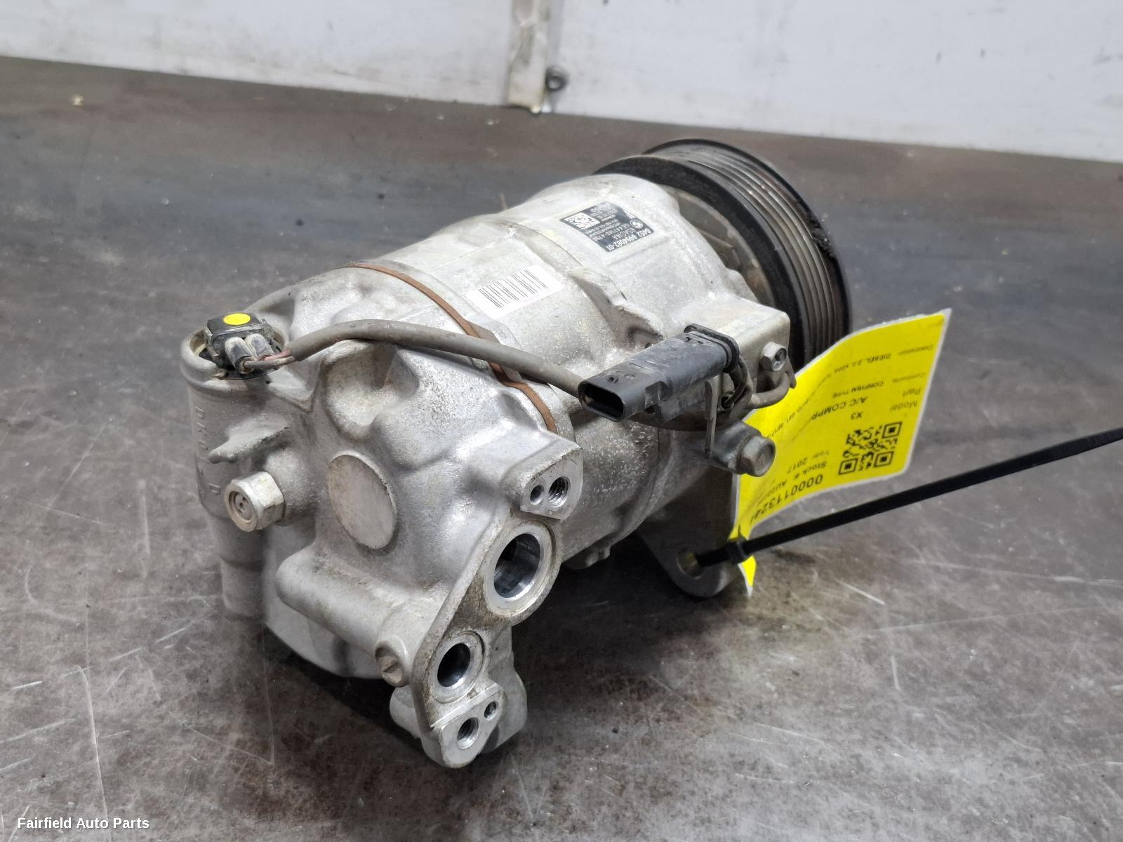2017-2024 Bmw X3 A C Compressor