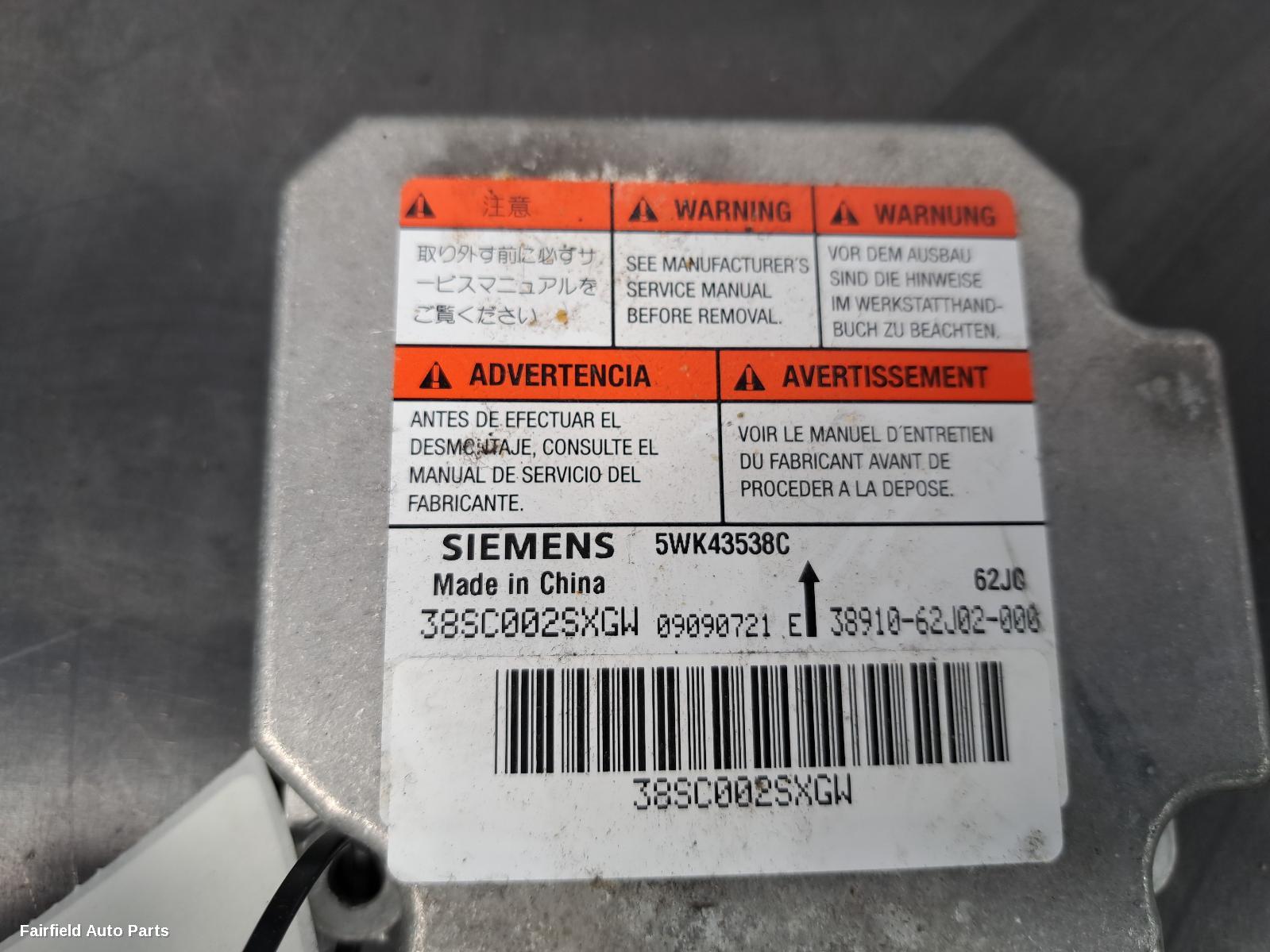 2004-2011 Suzuki Swift Airbag Module Sensor