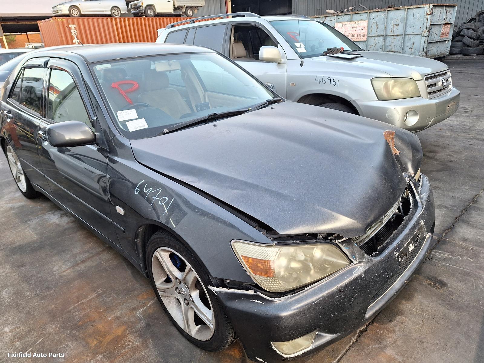 1999 Lexus Is200/is300 Left Rear 1 4 Door Glass