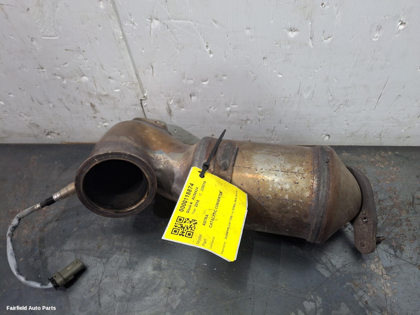 2016-2020 Holden Astra Catalytic Converter