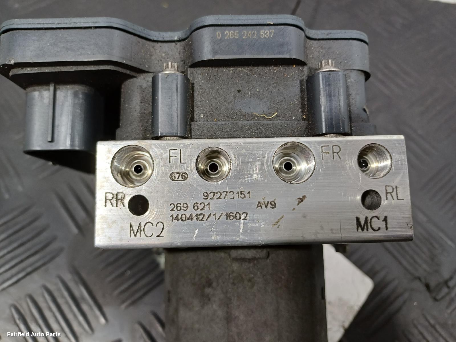 2013-2017 Holden Commodore Abs Pump Modulator