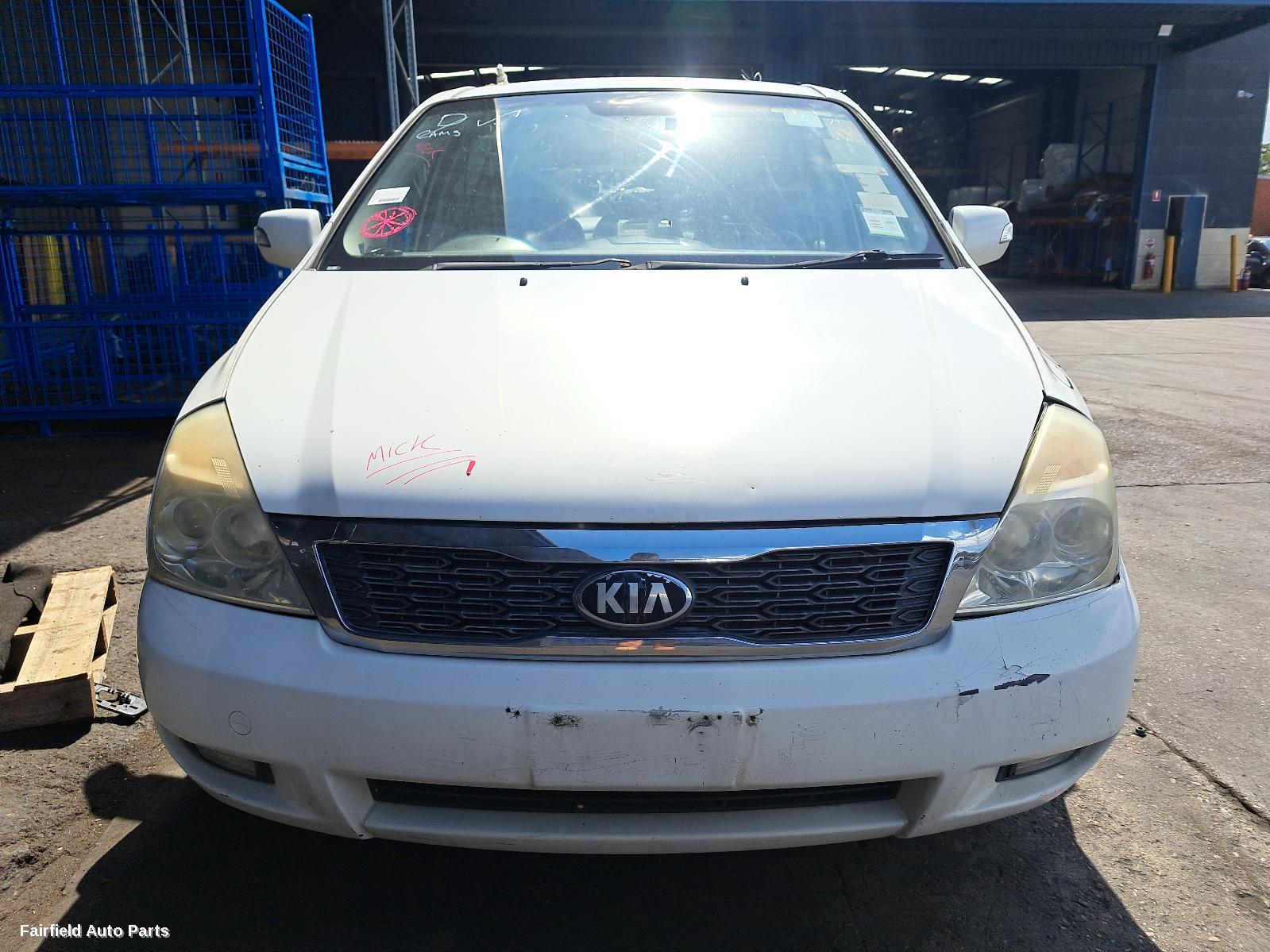 2013 Kia Carnival/grand Carnival Bootlid Tailgate
