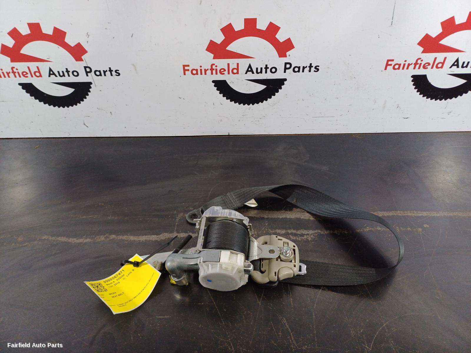 2007-2010 Nissan Micra Seatbelt Stalk