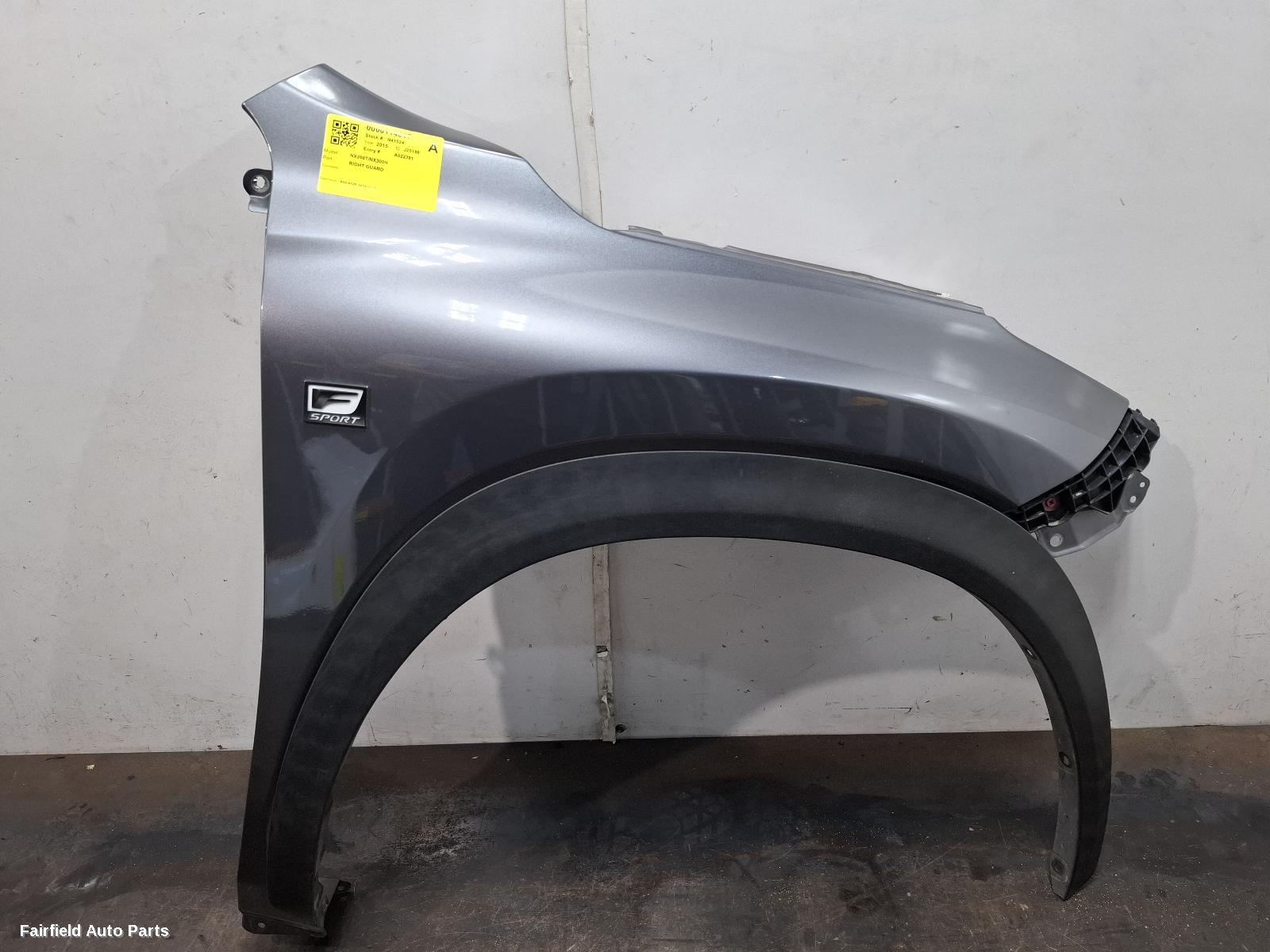 2014-2021 Lexus Nx Right Guard