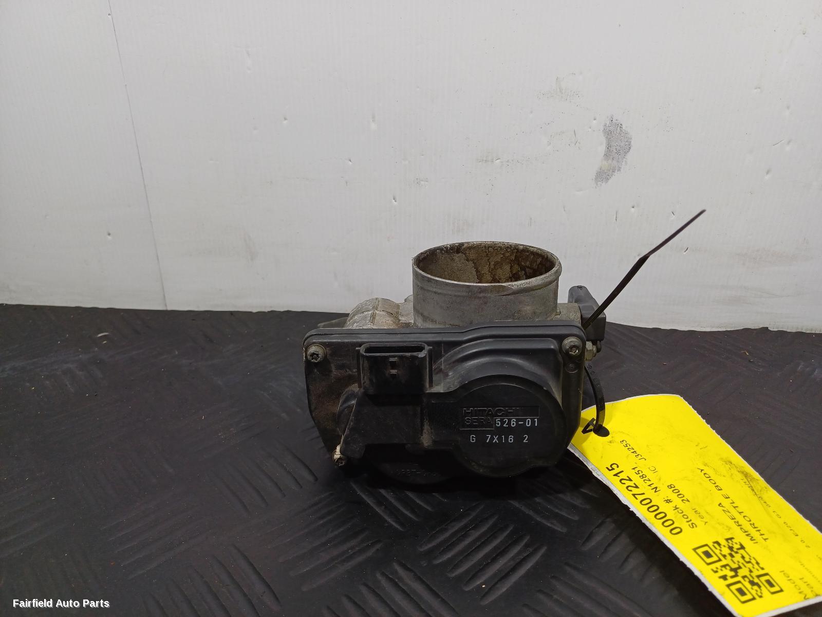 2007-2011 Subaru Impreza Throttle Body