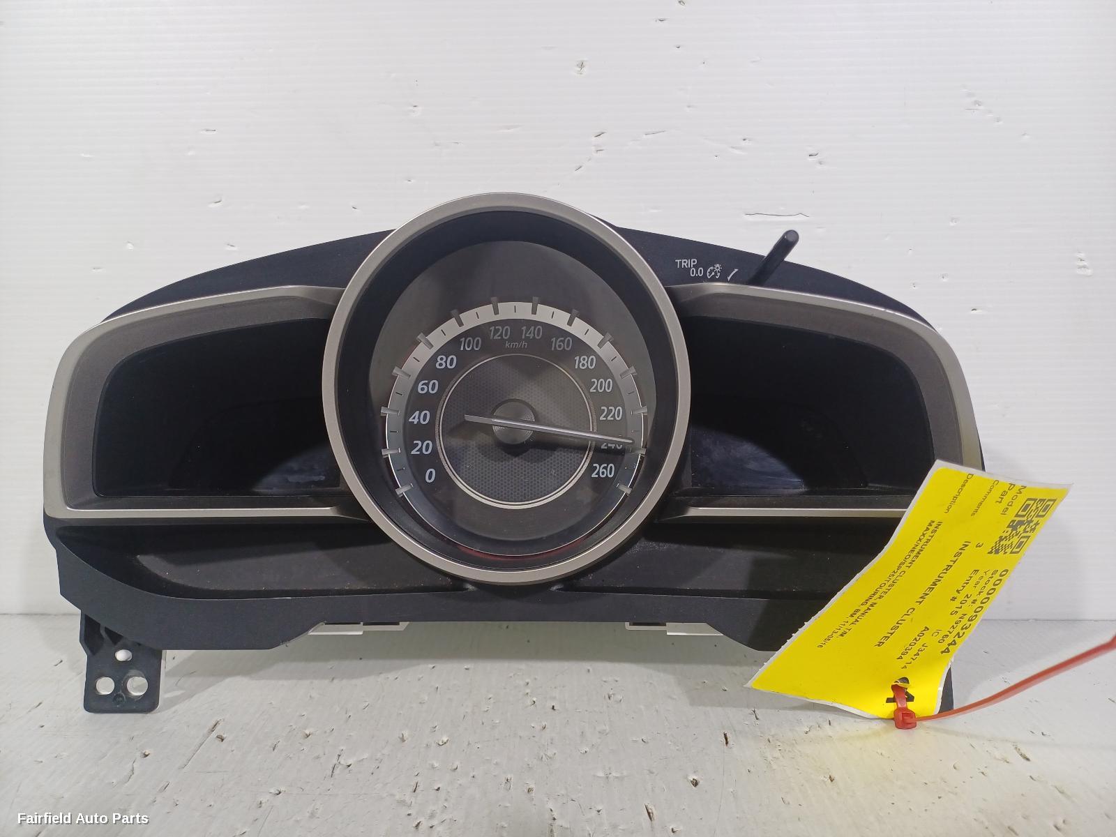 2013-2016 Mazda 3 Instrument Cluster