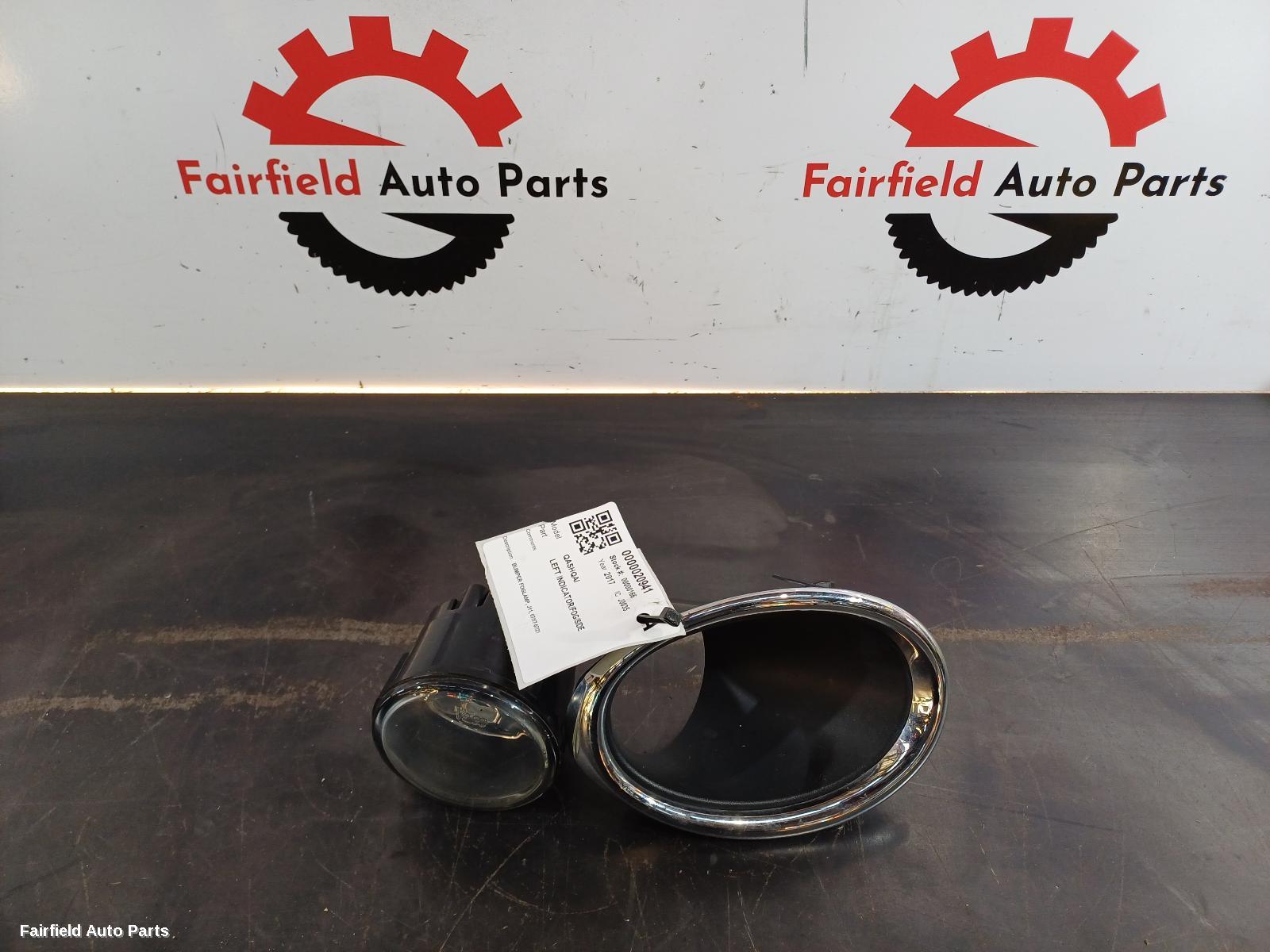 2013-2017 Nissan Qashqai Left Indicator Fog Side
