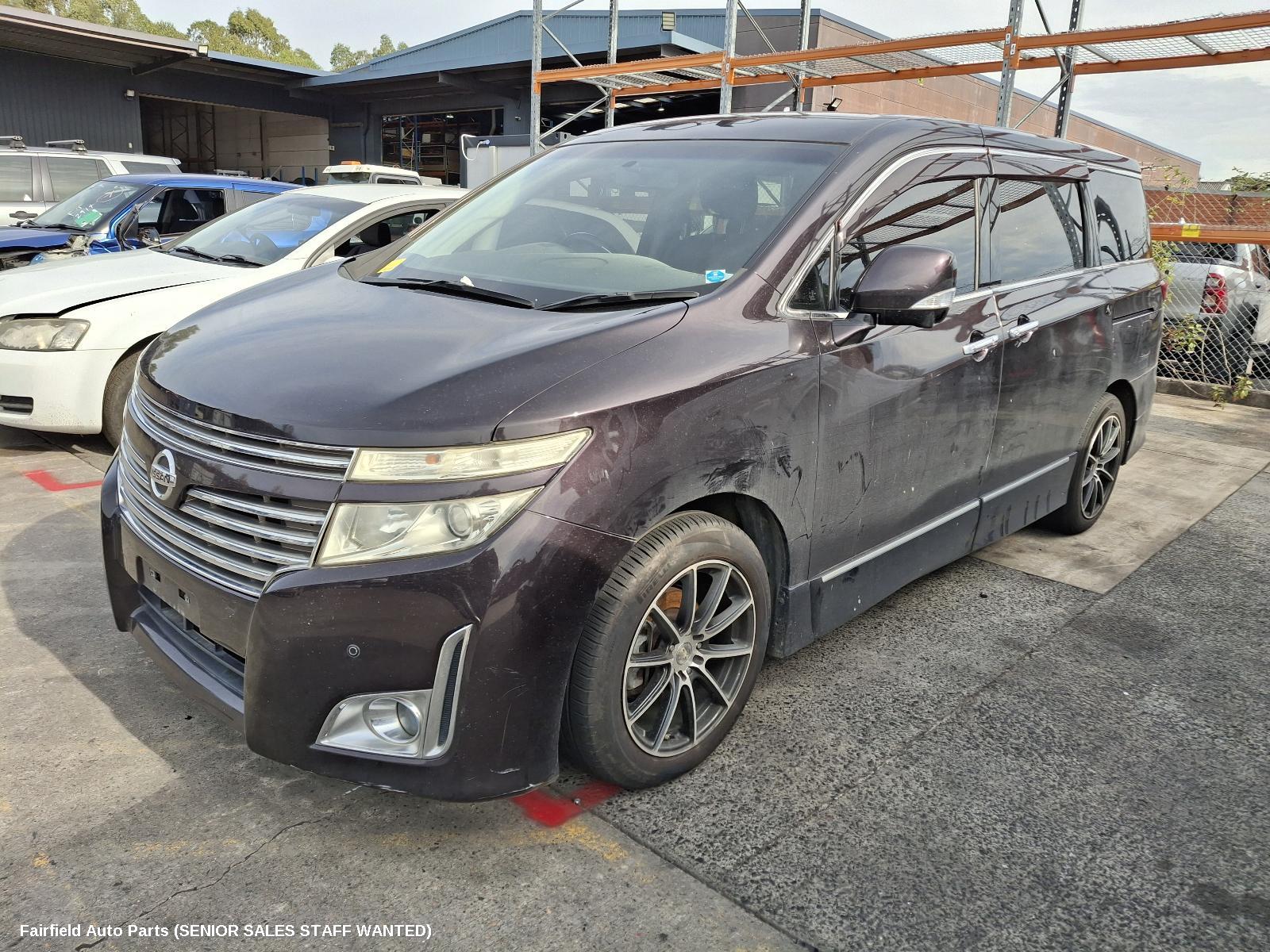 2011 Nissan Elgrand Left Headlamp