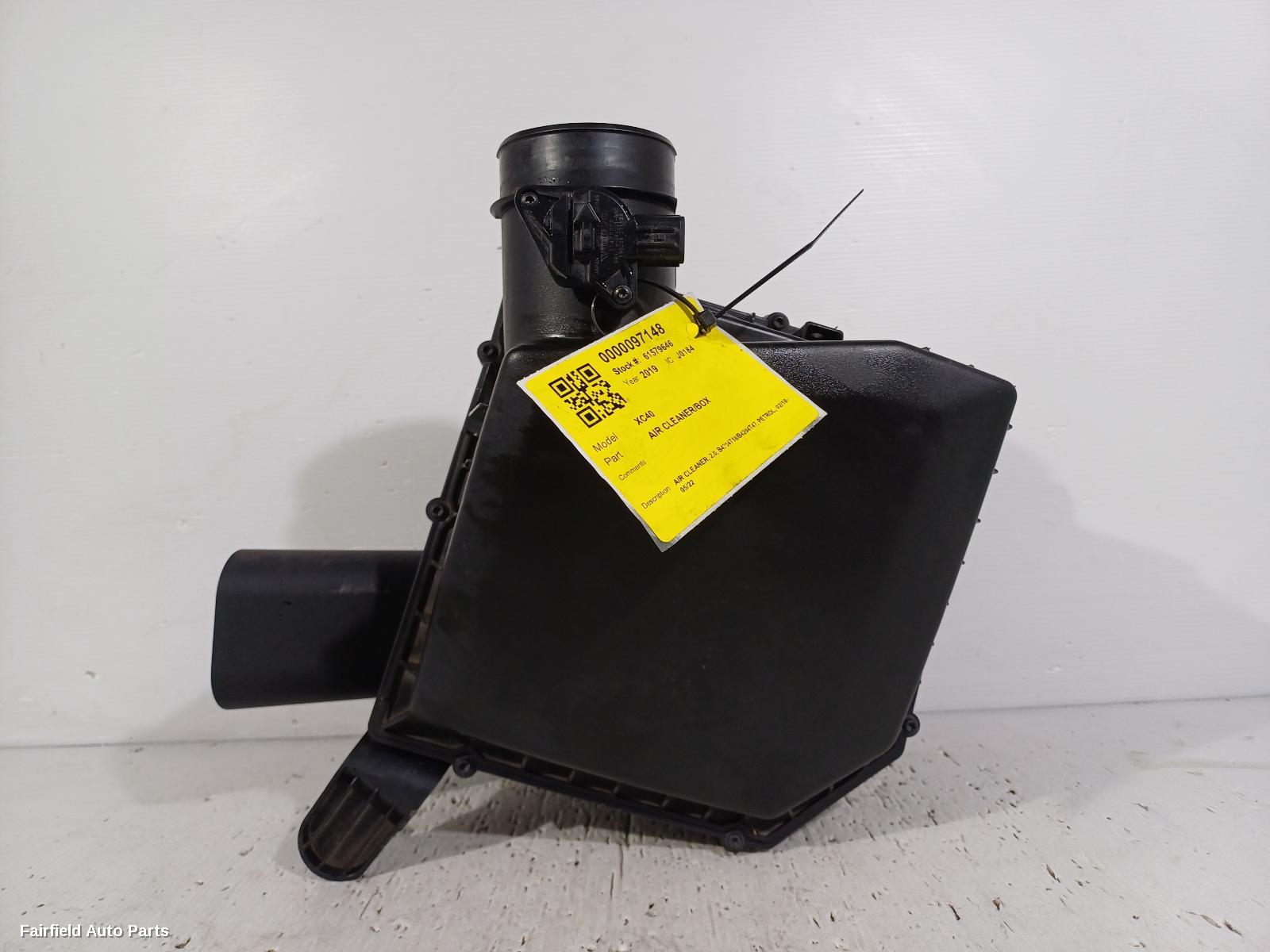 2018-2022 Volvo Xc40 Air Cleaner Box
