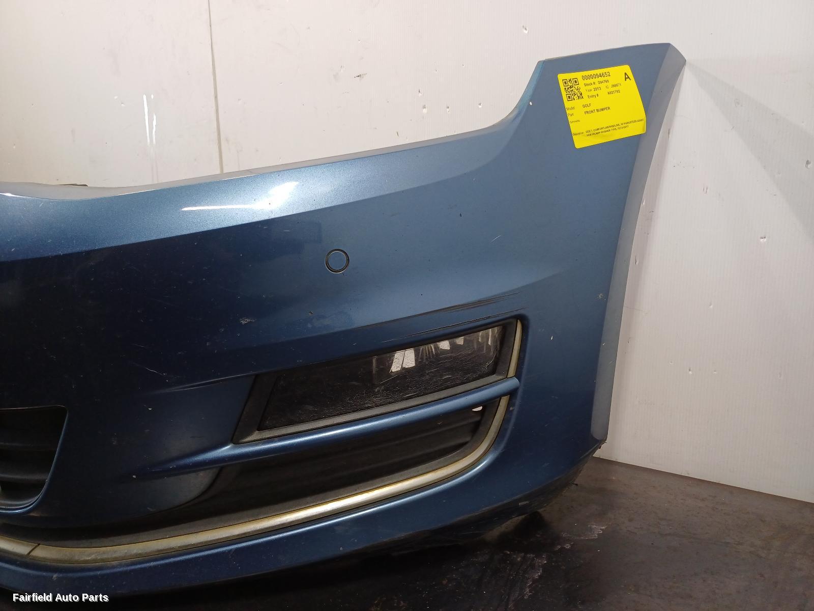 2012-2017 Volkswagen Golf Front Bumper