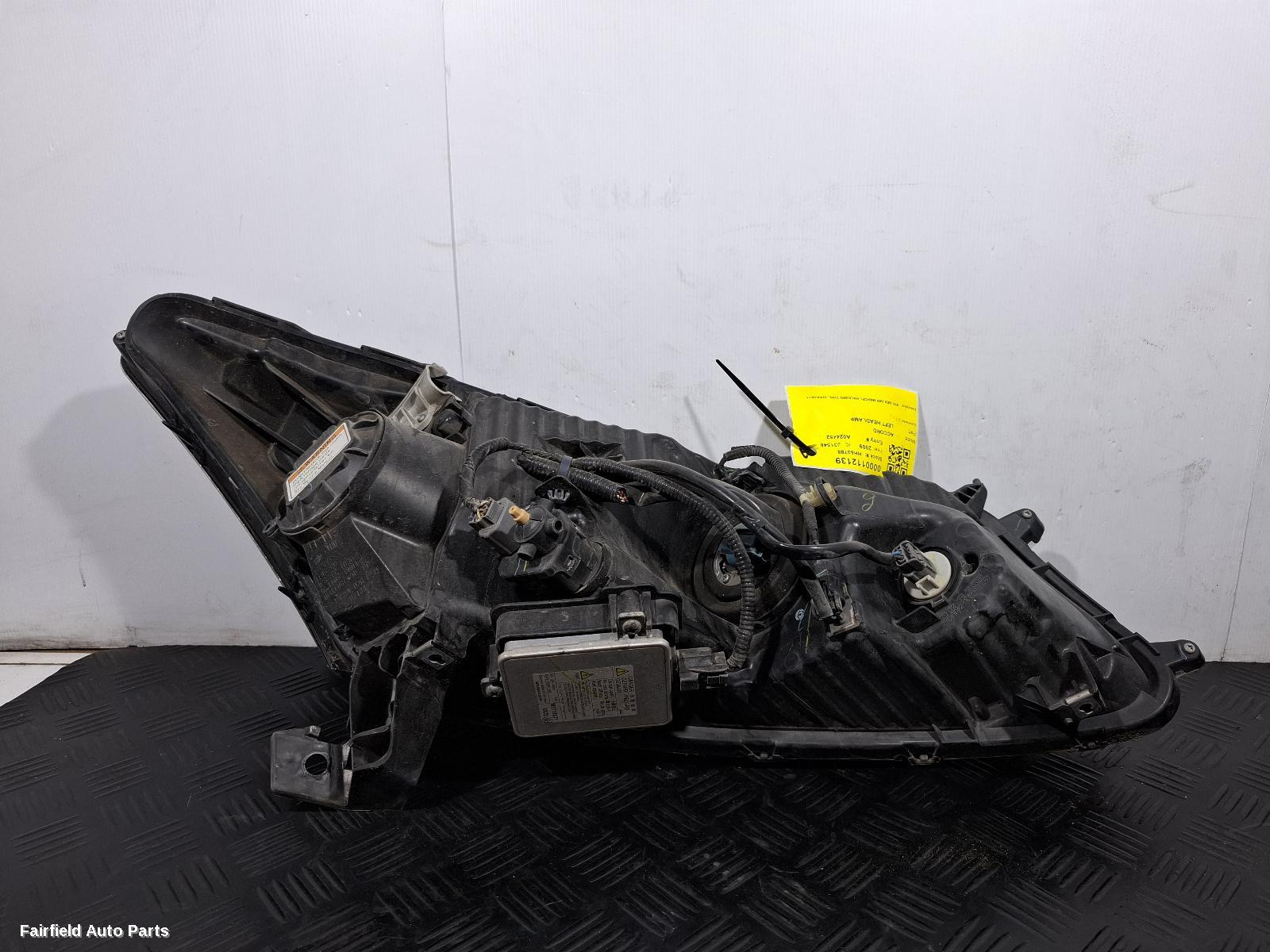 2008-2011 Honda Accord Left Headlamp