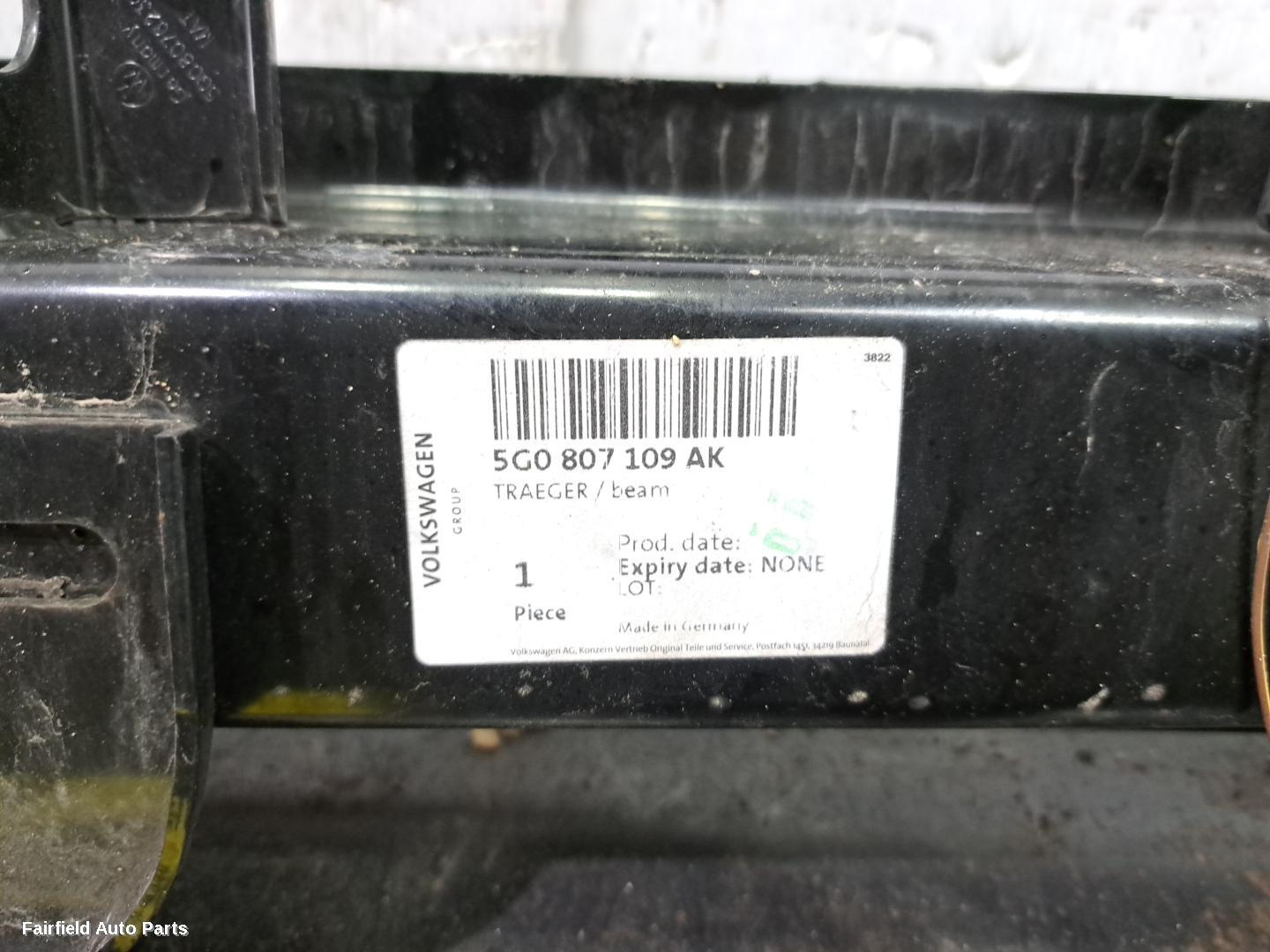 2012-2020 Volkswagen Golf F Bar Reinforc Brack