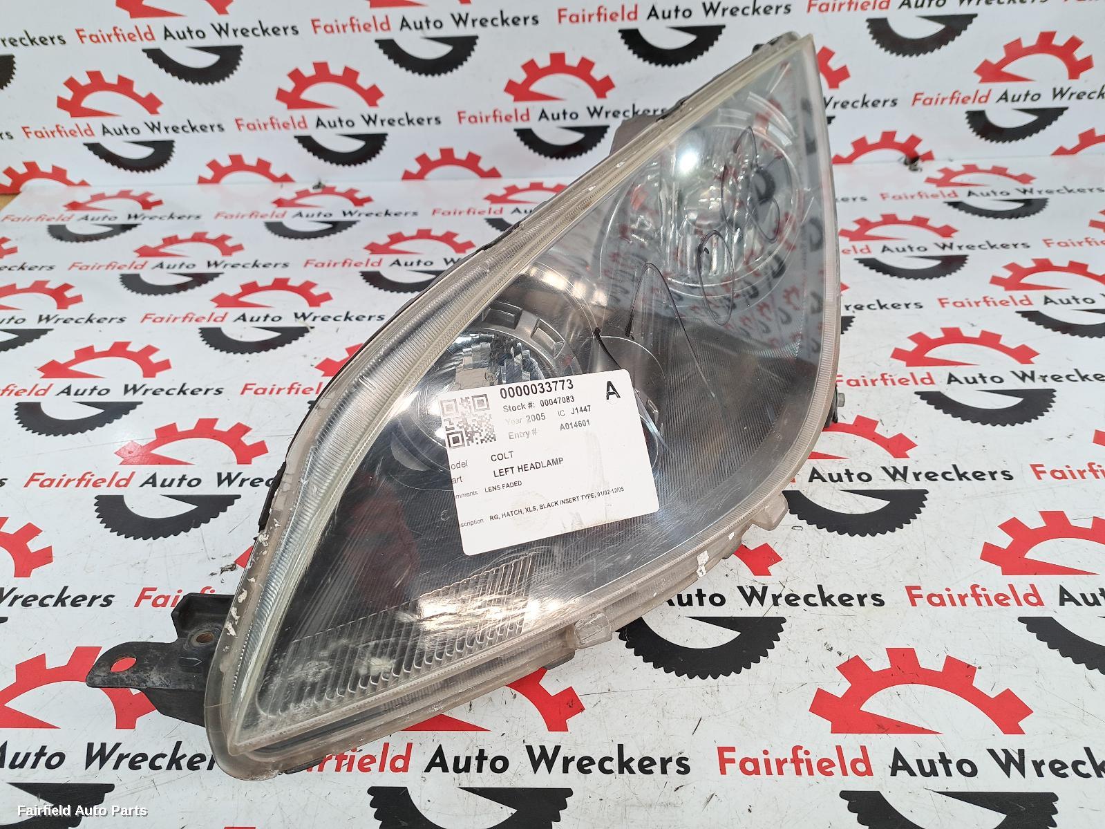 2005 Mitsubishi Colt Left Headlamp