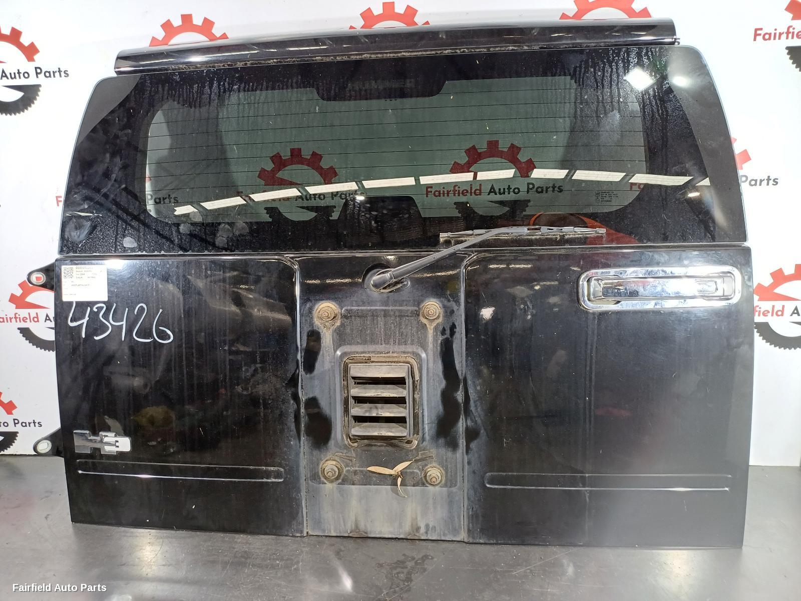 2007-2009 Hummer H3 Bootlid Tailgate