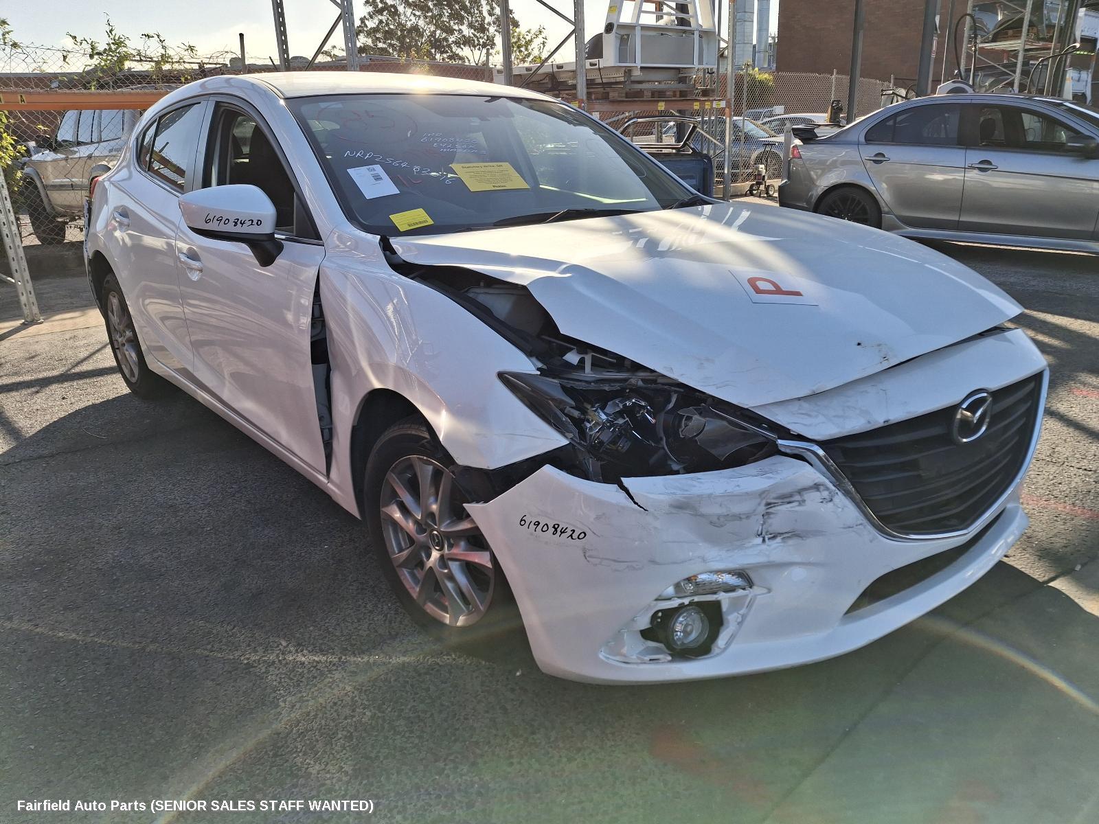 2015 Mazda 3 Parcel Shelf