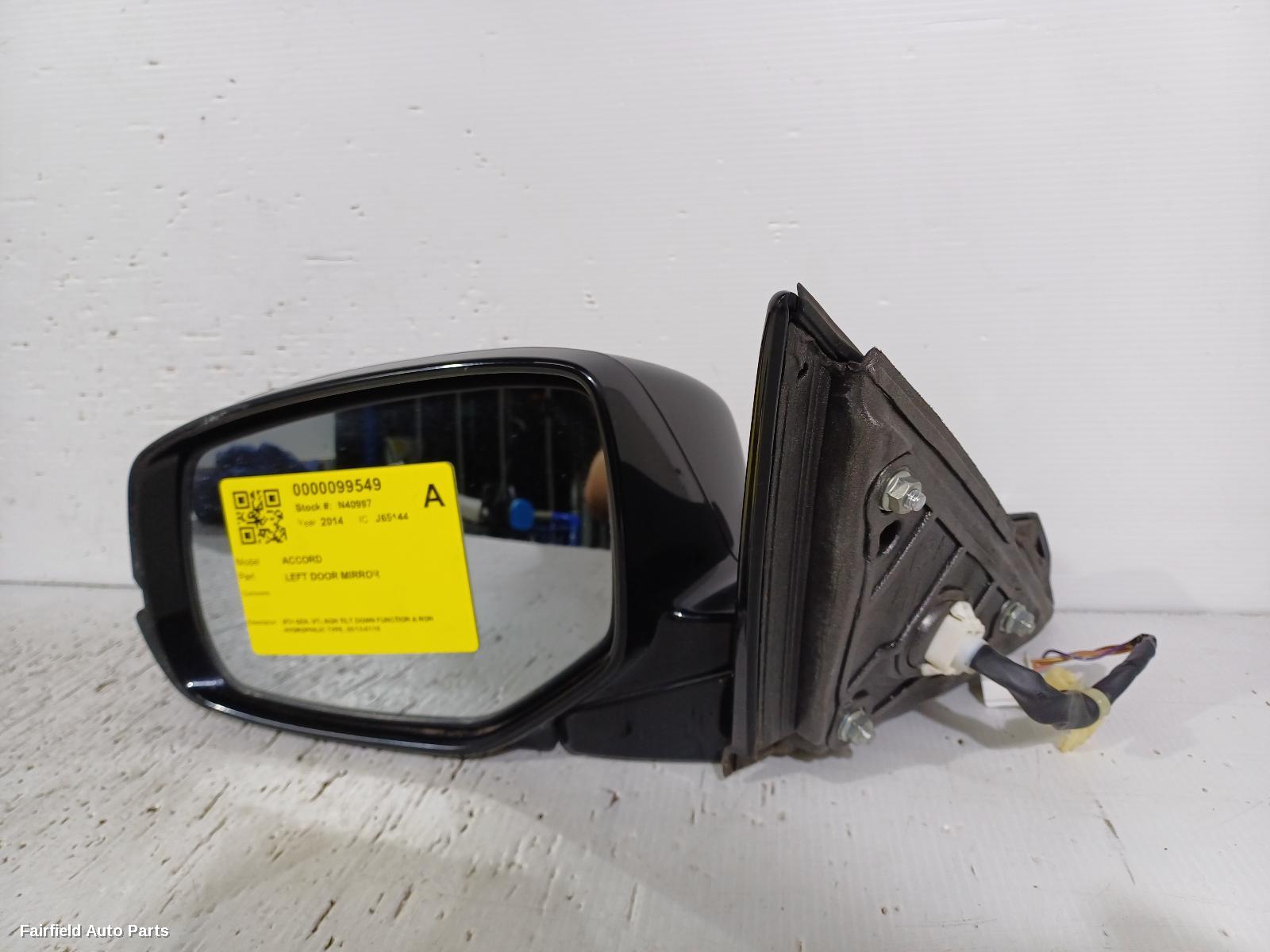 2013-2016 Honda Accord Left Door Mirror