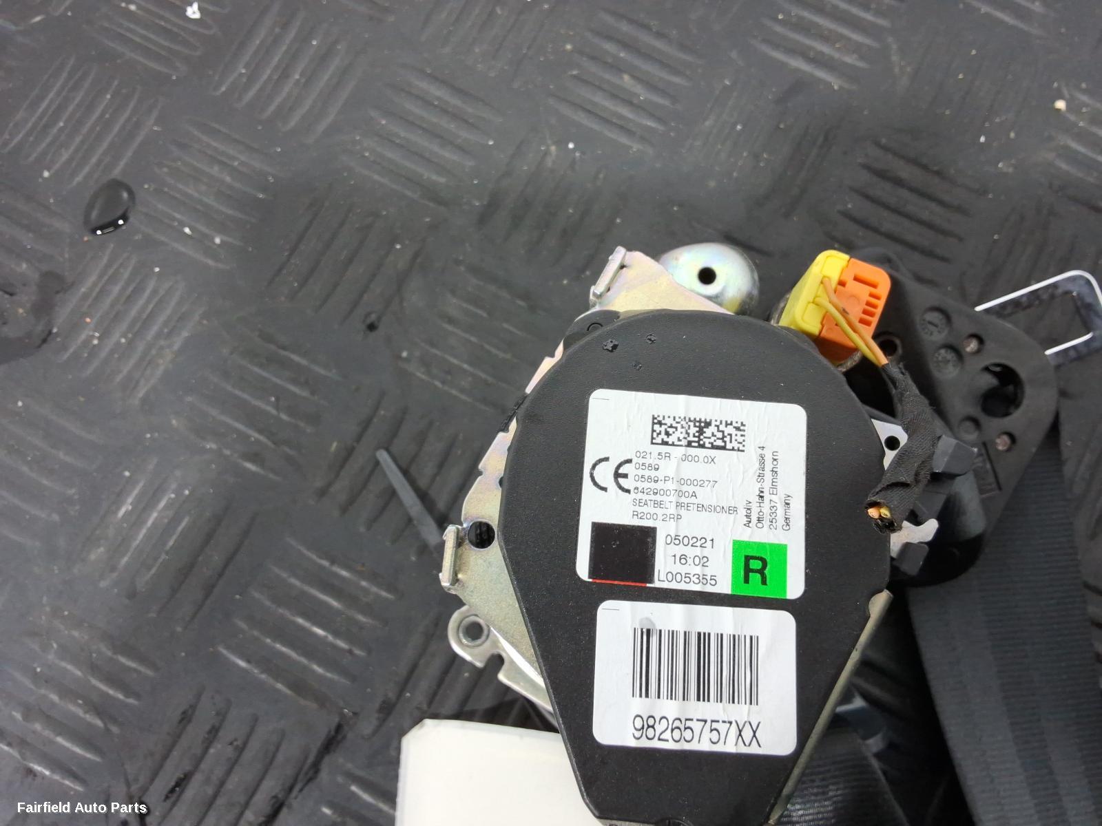 2019-2024 Citroen C3 Seatbelt Stalk