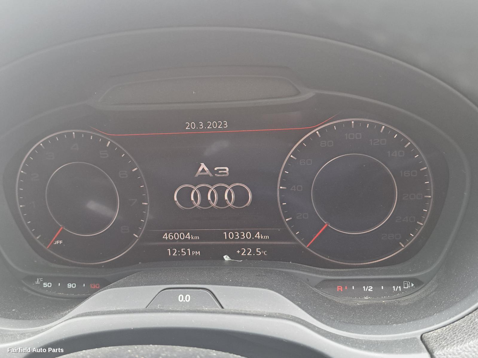 2013-2020 Audi A3 Bootlid Tailgate