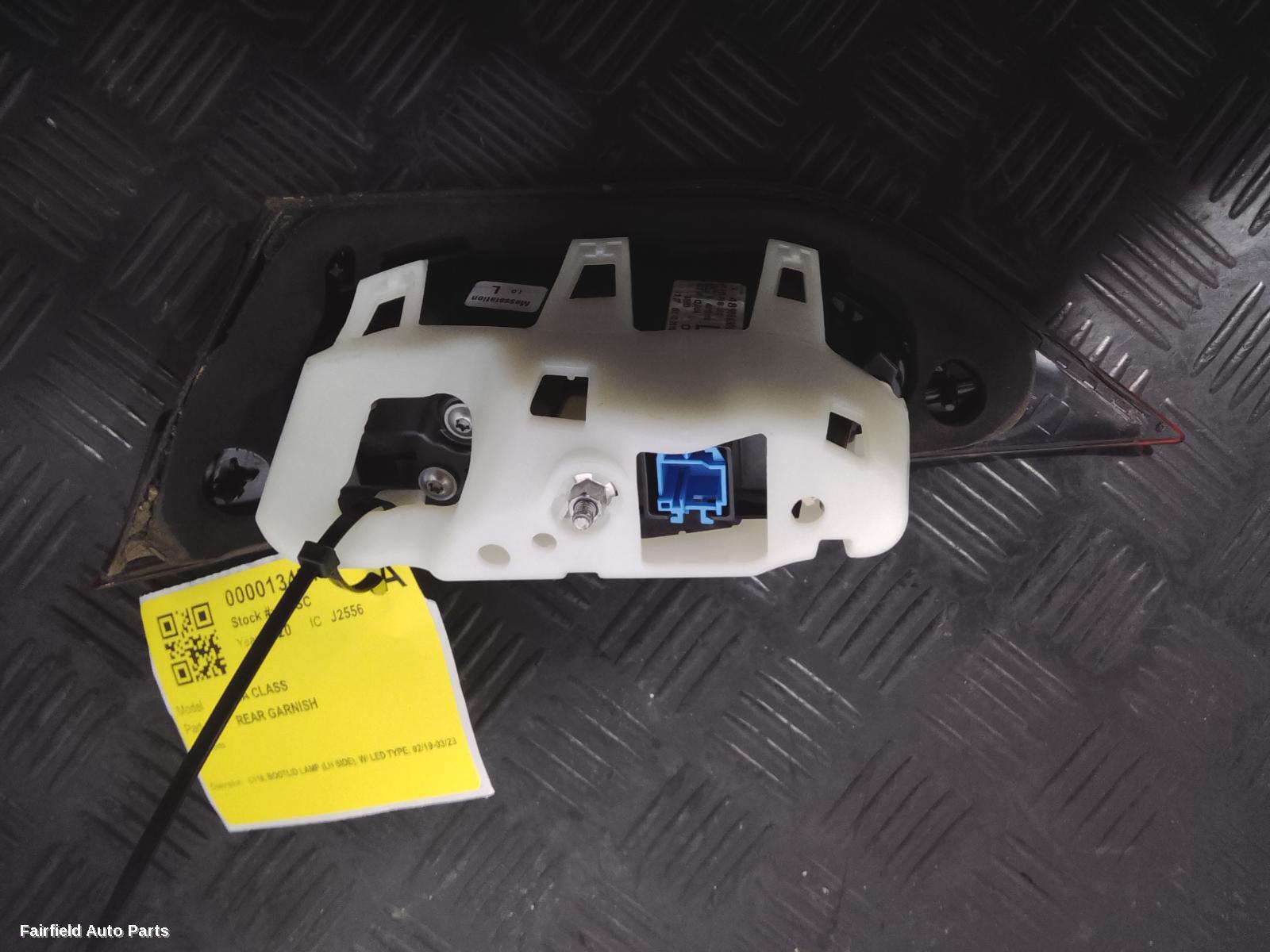 2019-2023 Mercedes Cla Class Rear Garnish