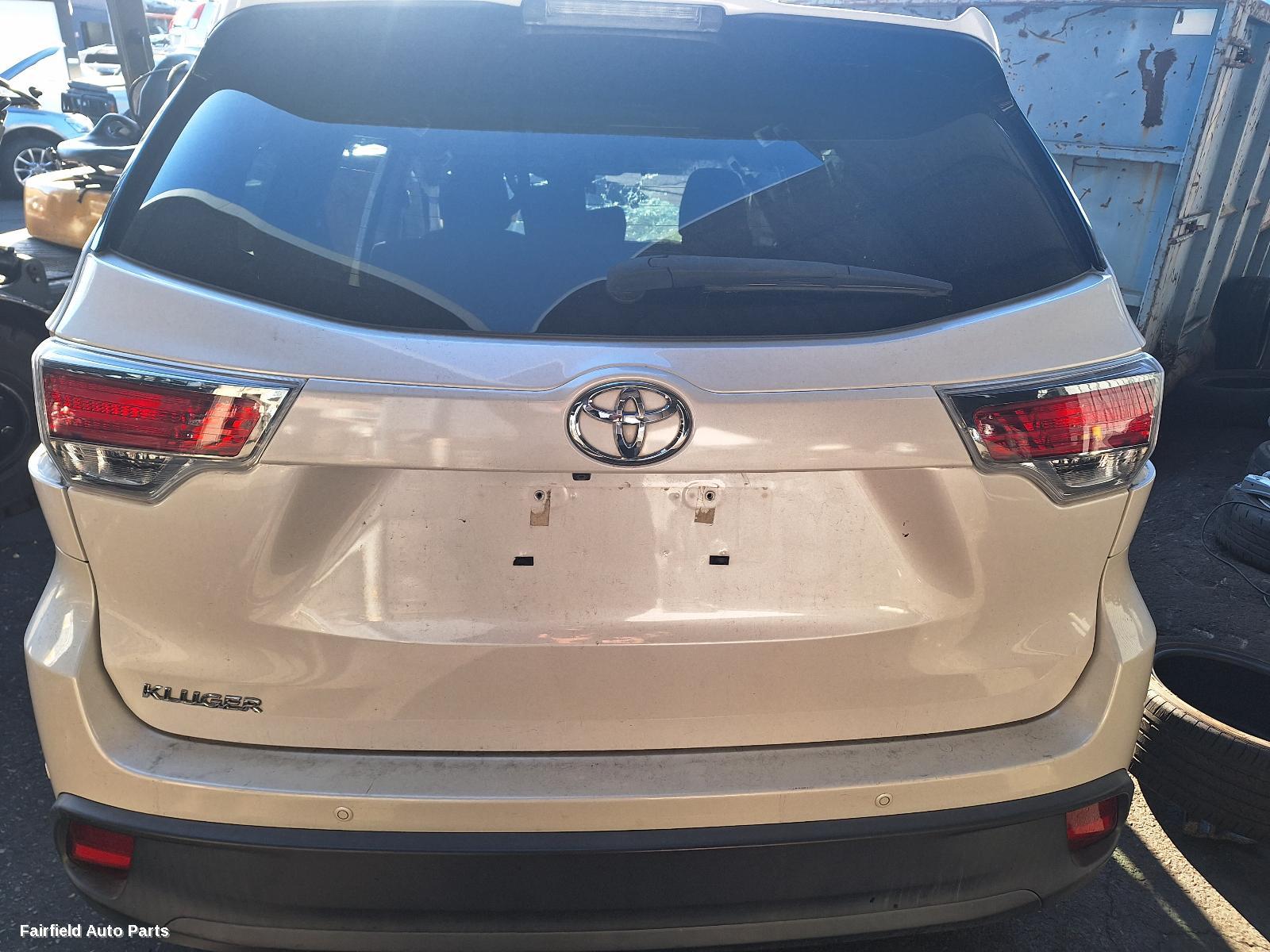 2014-2016 Toyota Kluger Instrument Cluster
