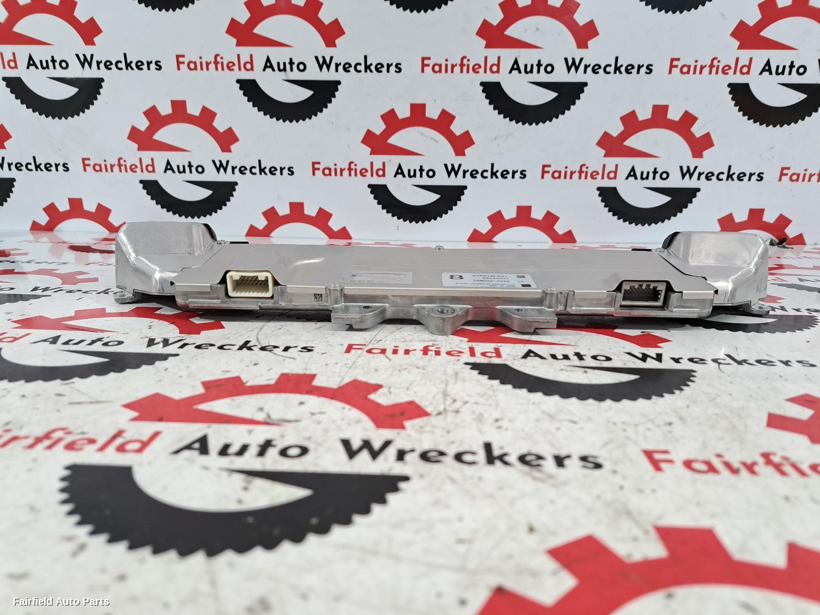 2019 Subaru Liberty Reverse Camera