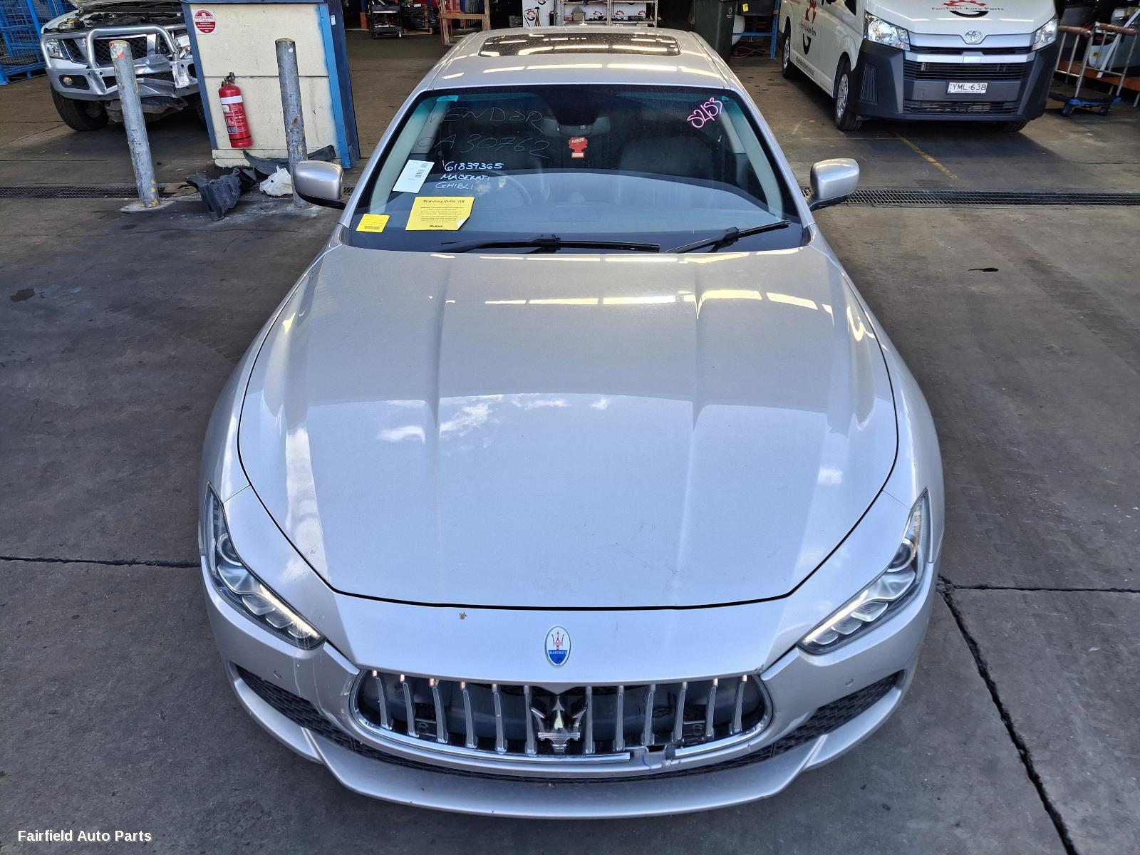 2014 Maserati Ghibli Left Taillight