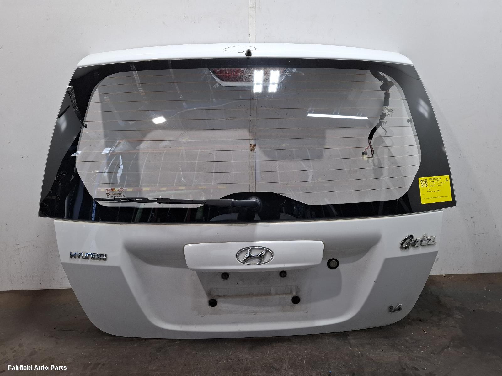 2011 Hyundai Getz Bootlid Tailgate