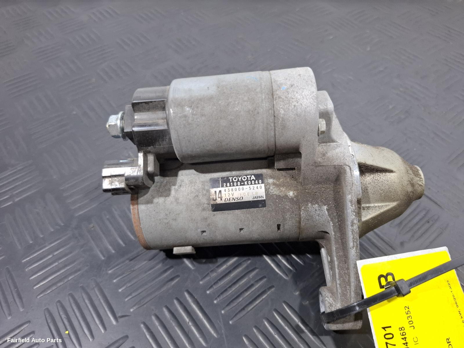 2020-2023 Toyota Yaris Cross Starter