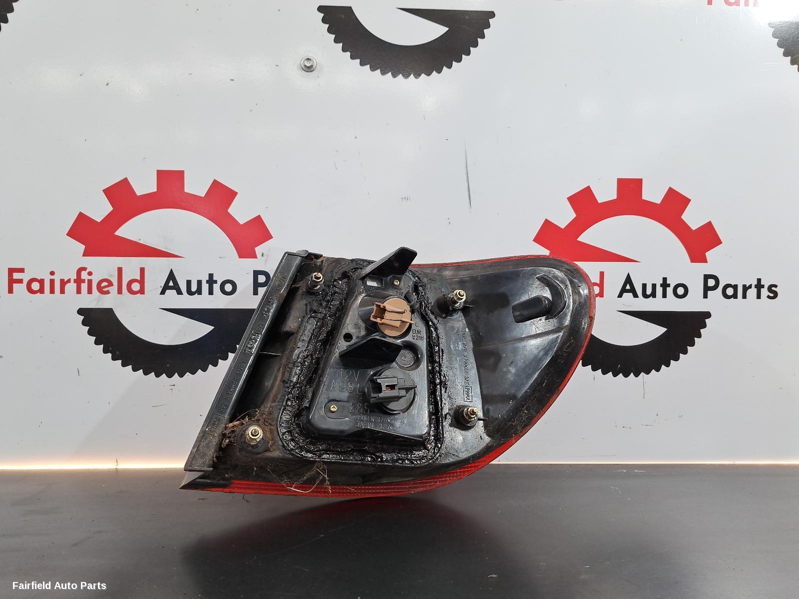 2000-2003 Nissan Pulsar Left Taillight