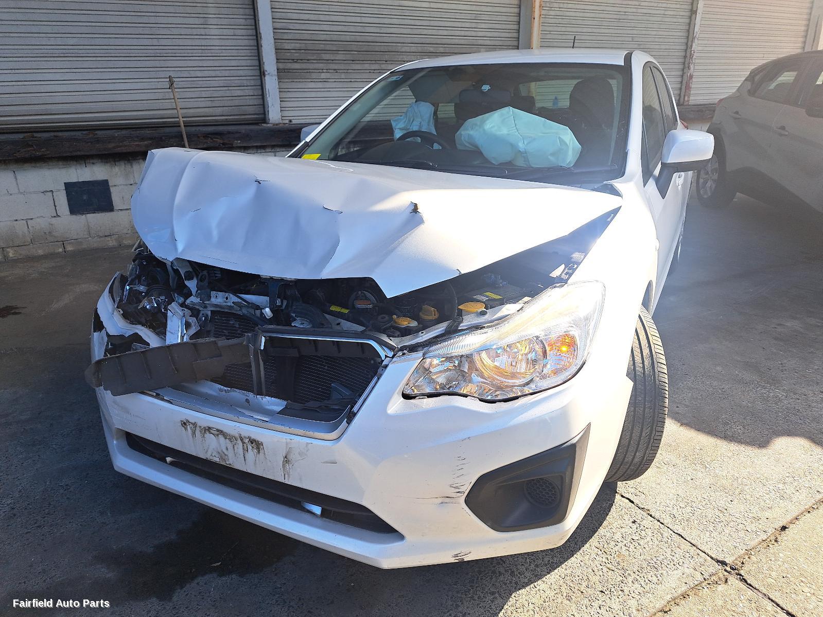 2013 Subaru Impreza Engine