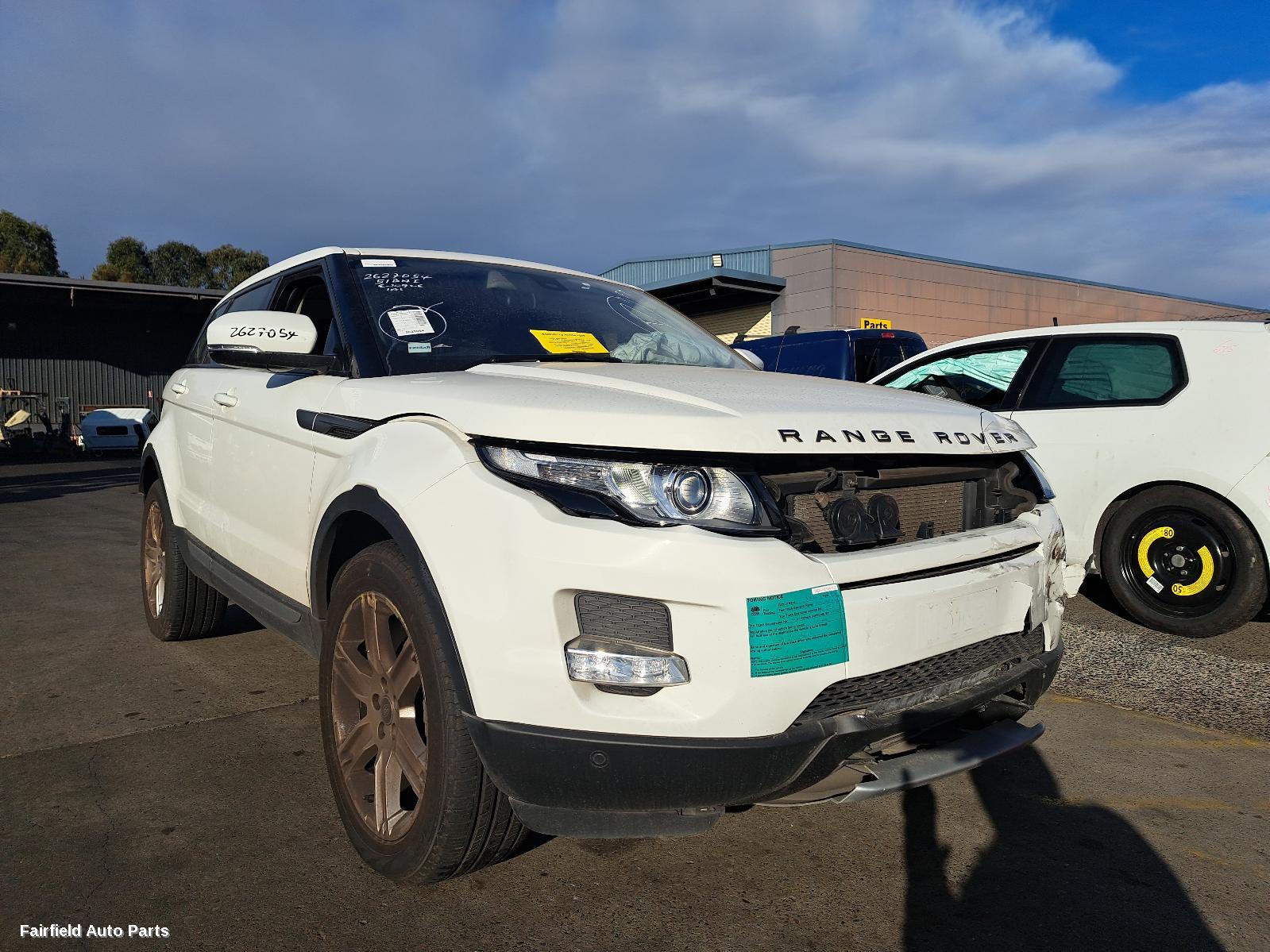 2013 Land Rover Rangerover Evoque Left Headlamp
