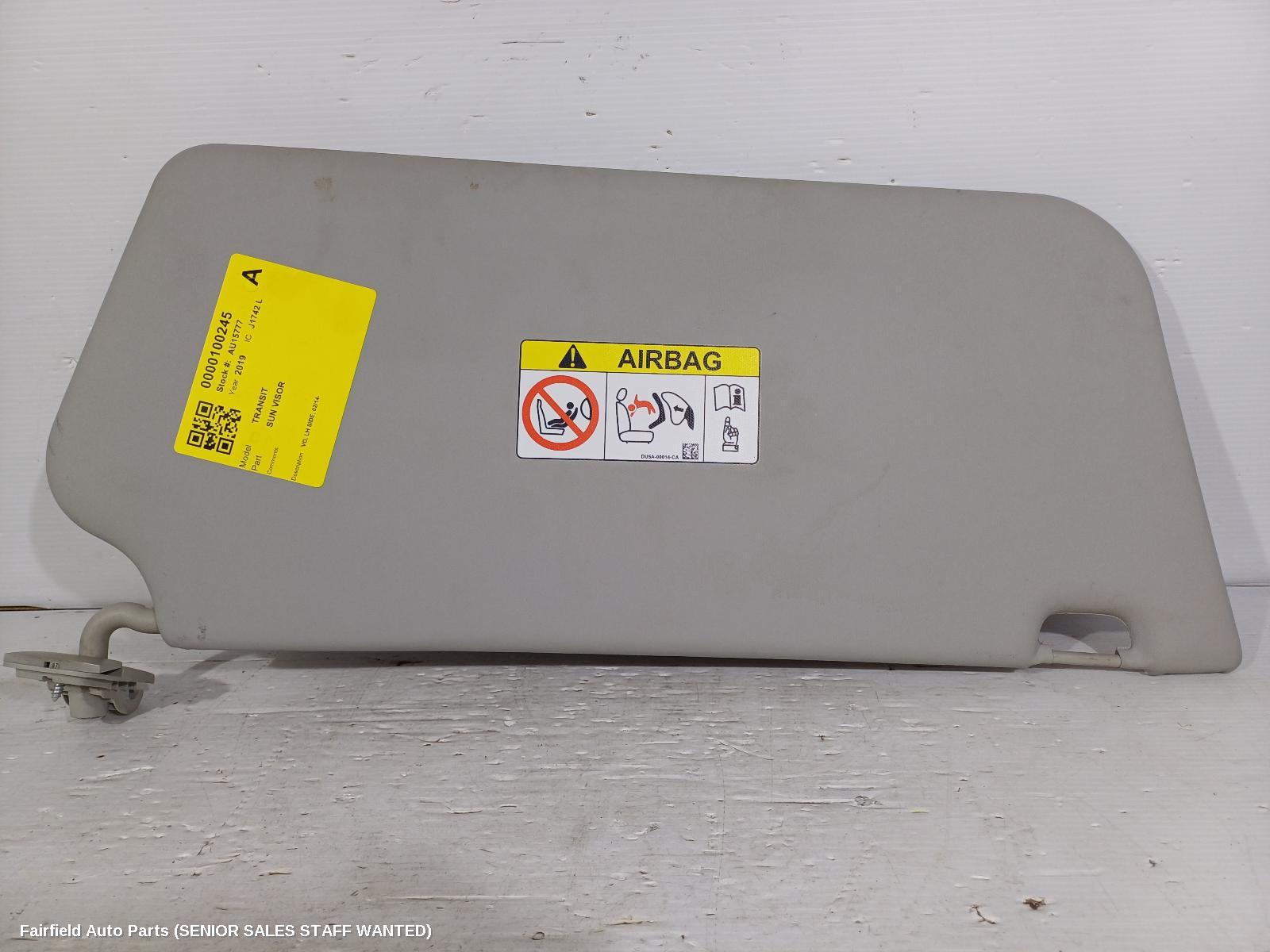 2014-2025 Ford Transit Sunvisor