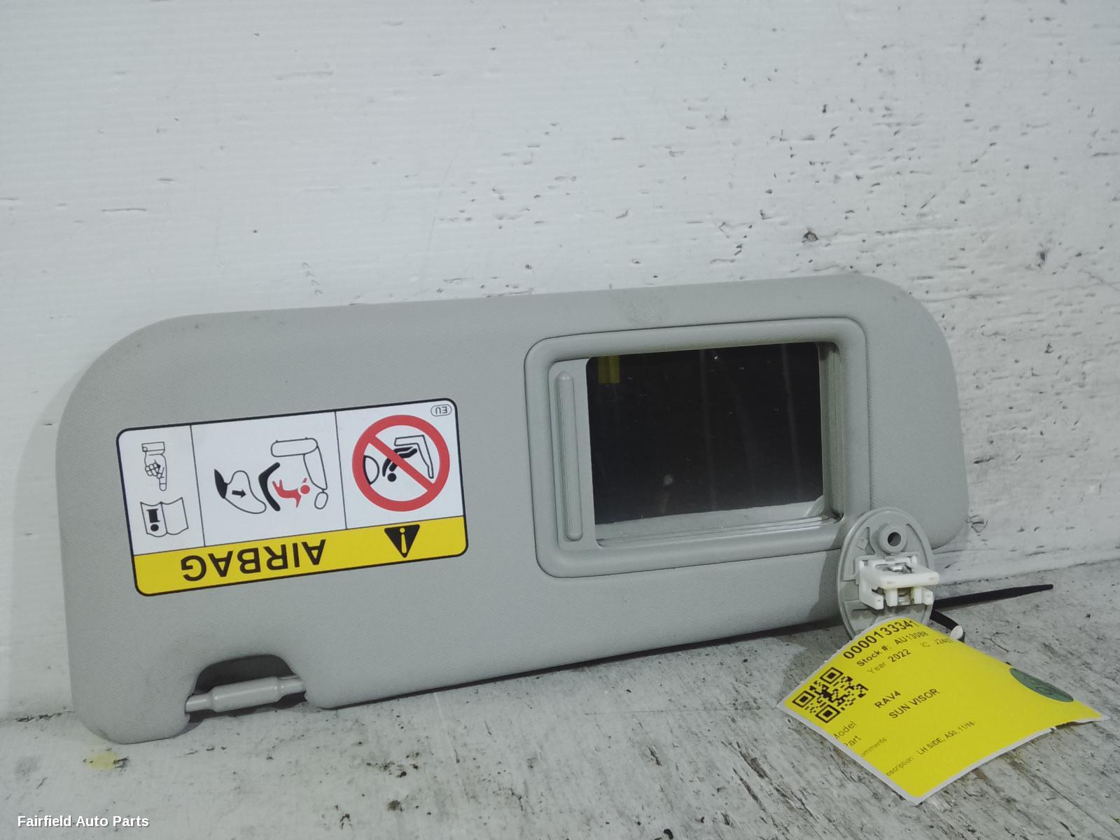 2018-2025 Toyota Rav4 Sunvisor