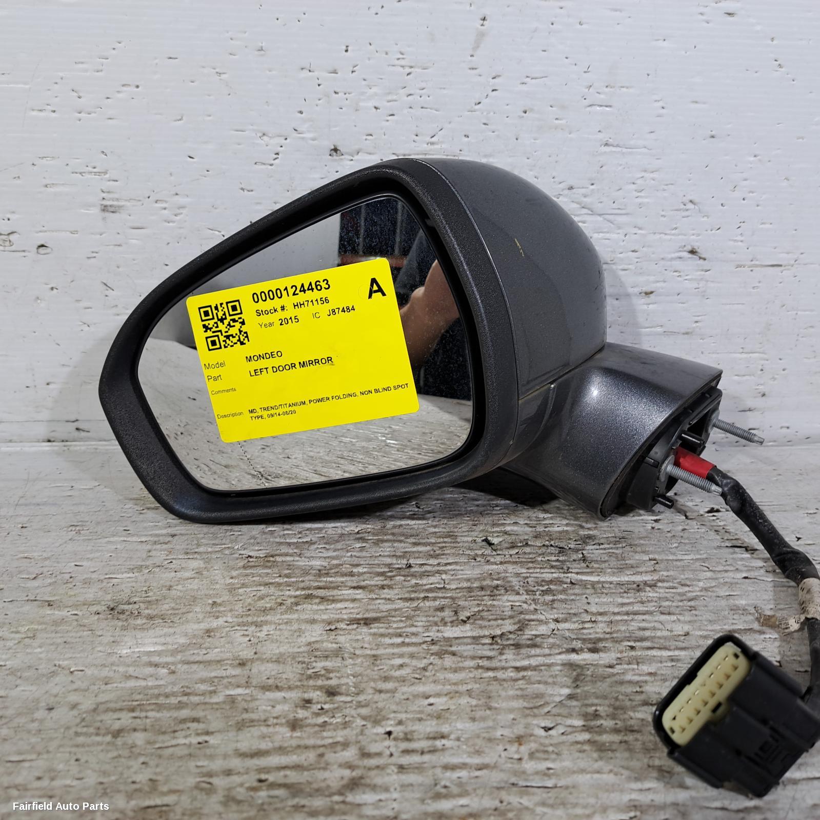2014-2020 Ford Mondeo Left Door Mirror