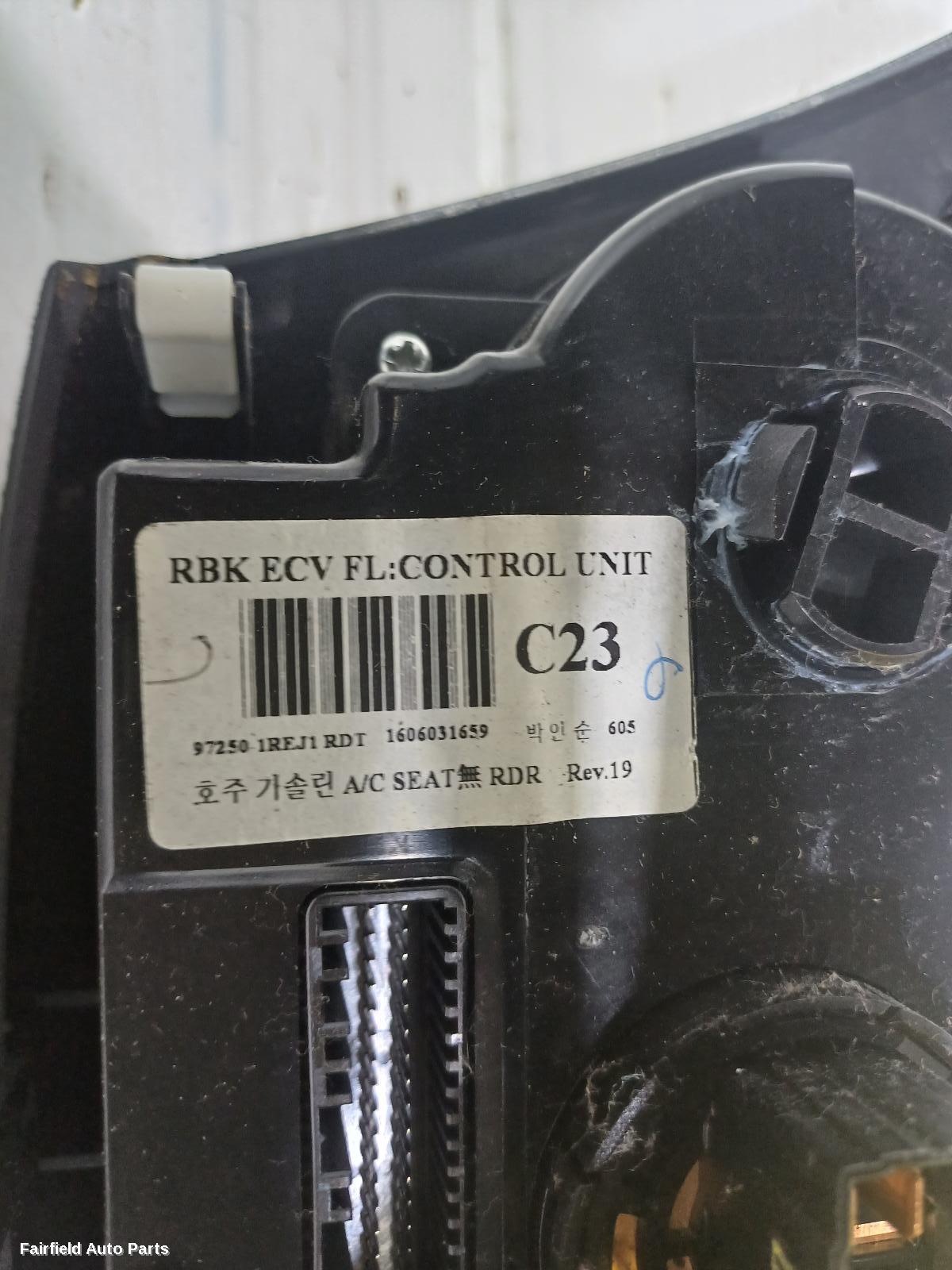 2011-2019 Hyundai Accent Heater Ac Controls