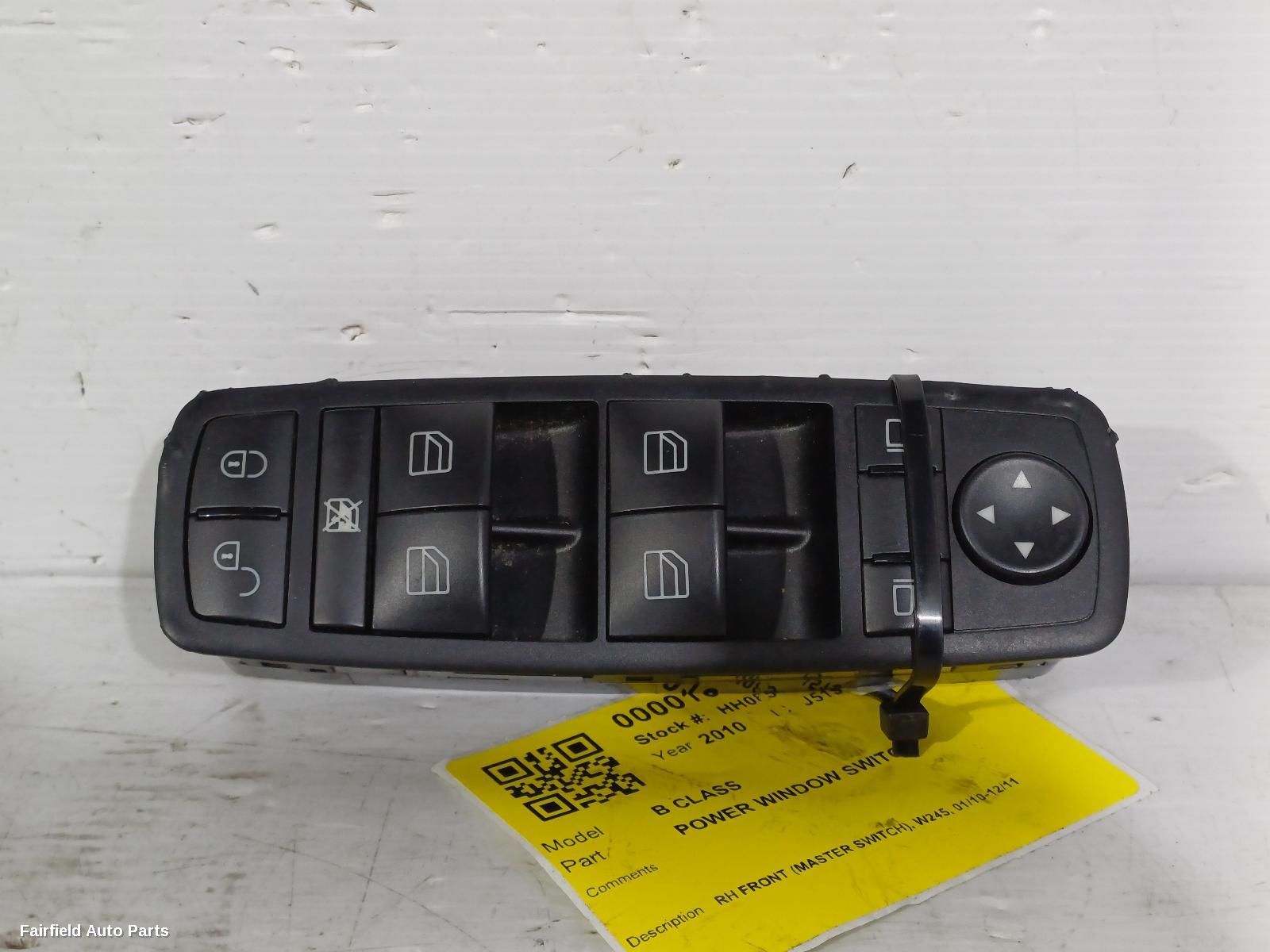 2010-2011 Mercedes B Class Pwr Dr Wind Switch