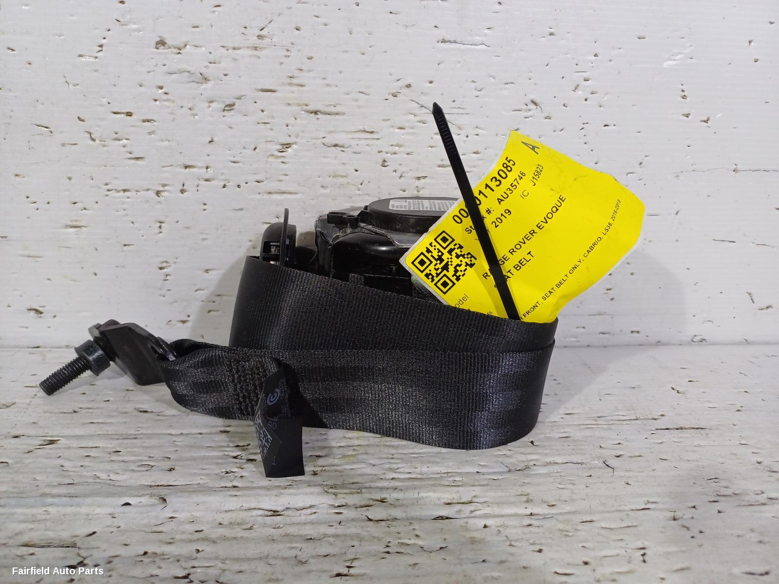 2016-2019 Land Rover Rangerover Evoque Seatbelt Stalk