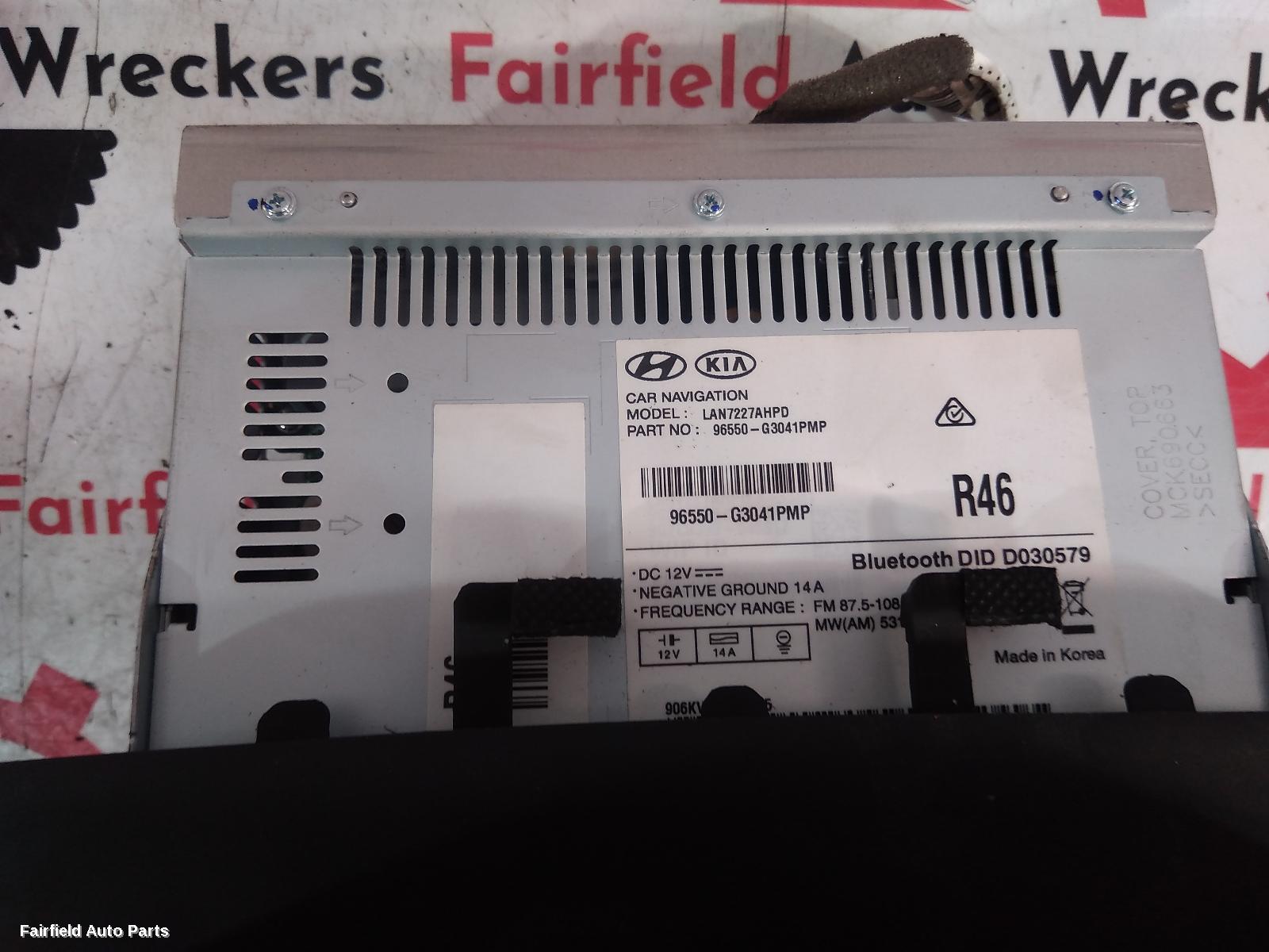 2017-2020 Hyundai I30 Radio Cd Dvd Sat Tv