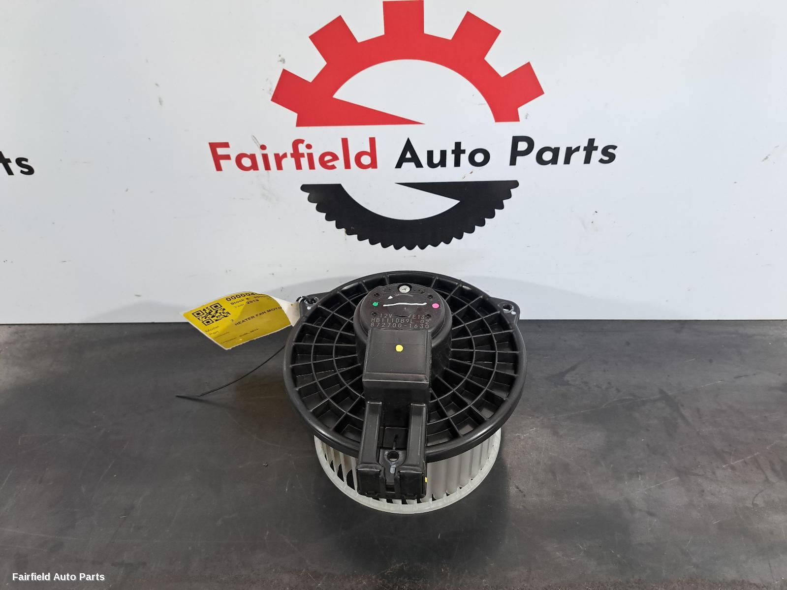 2014-2026 Mazda 2 Heater Fan Motor