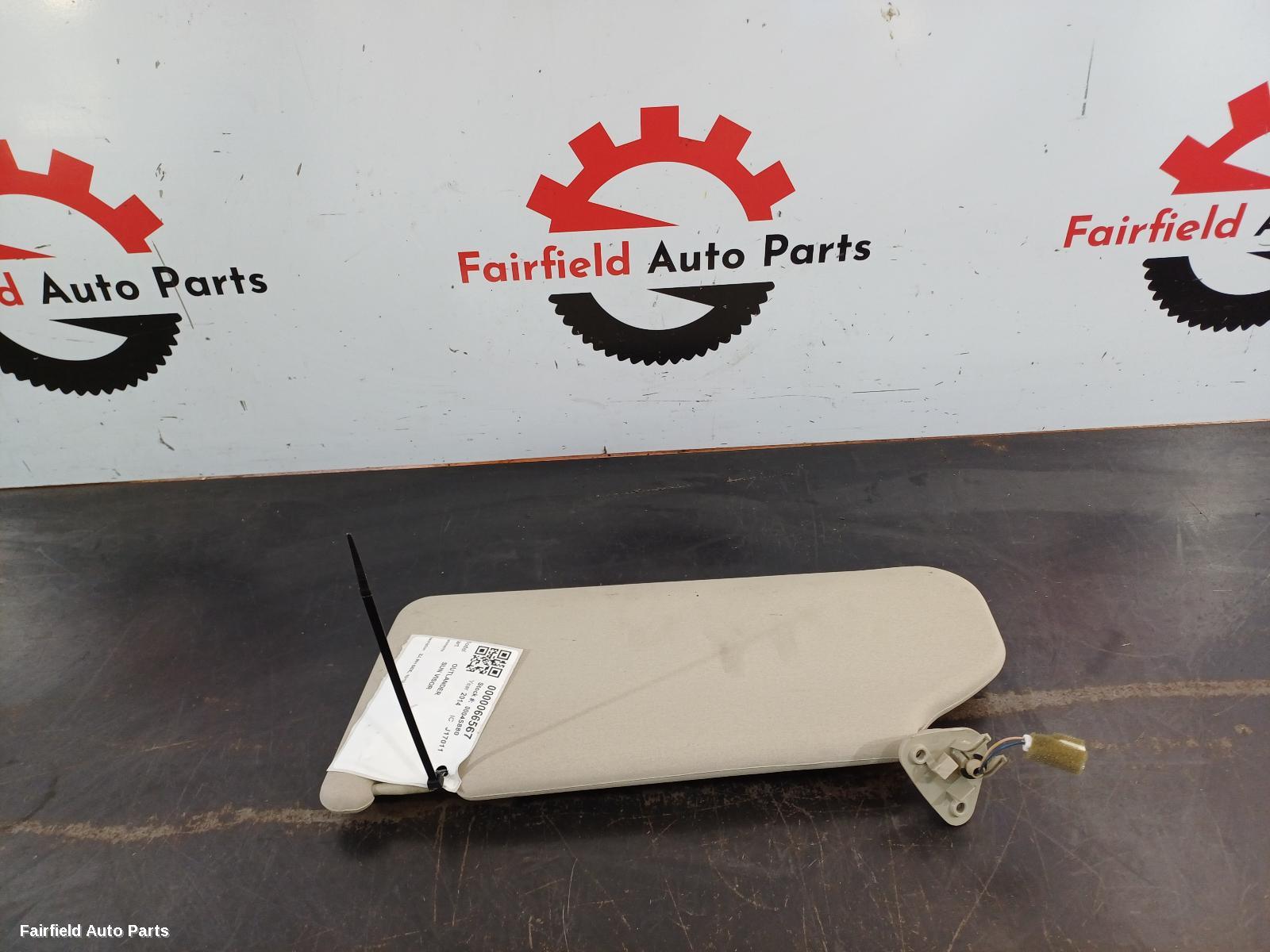 2012-2015 Mitsubishi Outlander Sunvisor