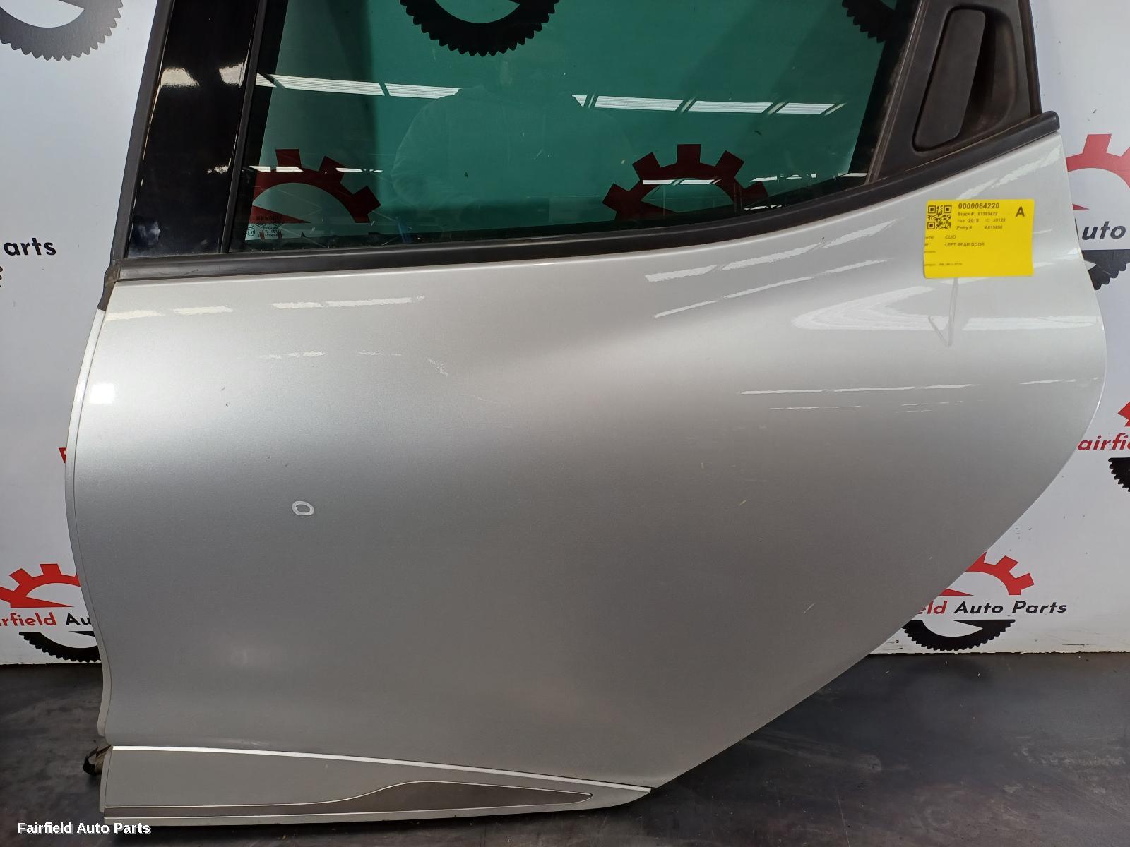 2013-2016 Renault Clio Left Rear Door Sliding