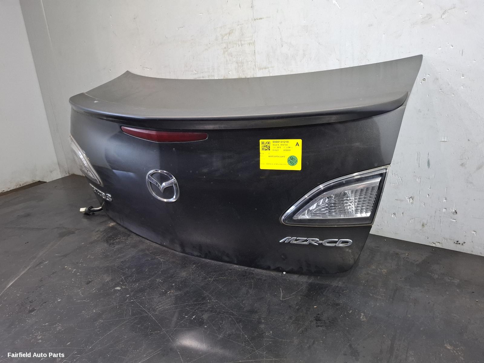 2009-2013 Mazda 3 Bootlid Tailgate