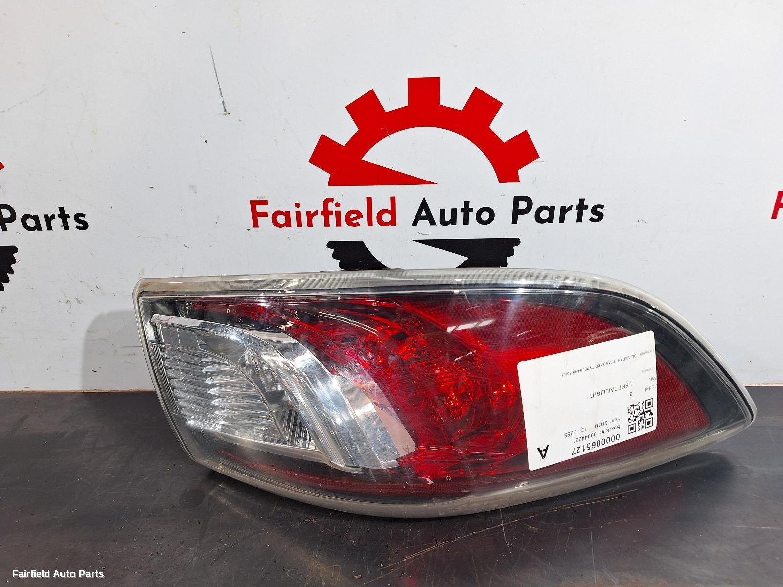 2009-2013 Mazda 3 Left Taillight