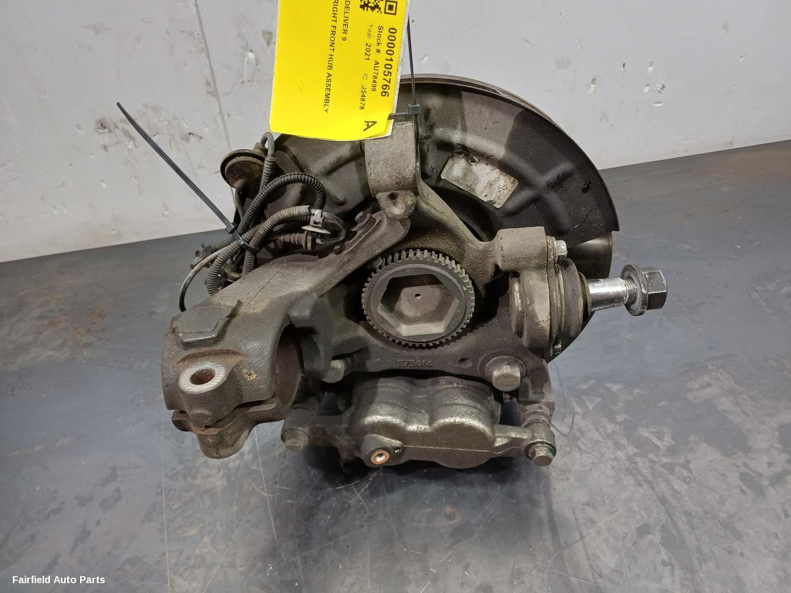 2020-2026 Ldv Deliver 9 Right Front Hub Assembly