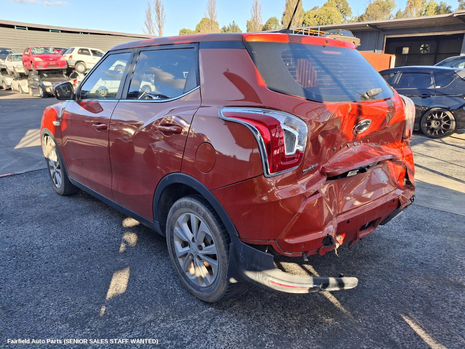 2019 Ssangyong Tivoli Left Guard