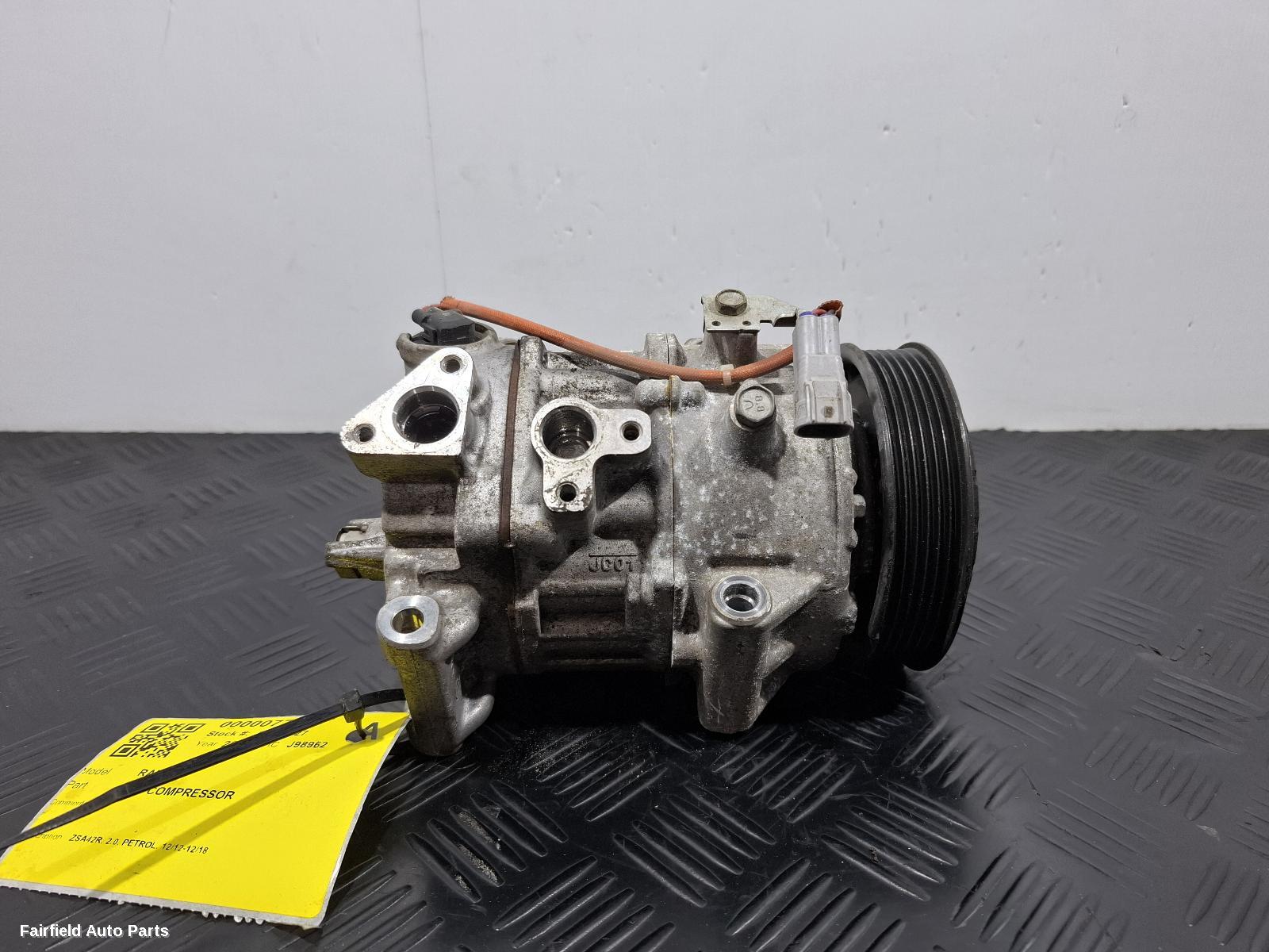 2012-2018 Toyota Rav4 A C Compressor