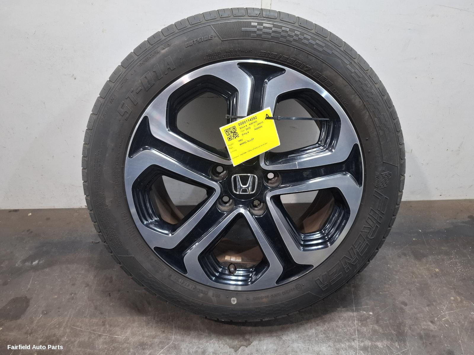 2014-2021 Honda Hrv Wheel Mag