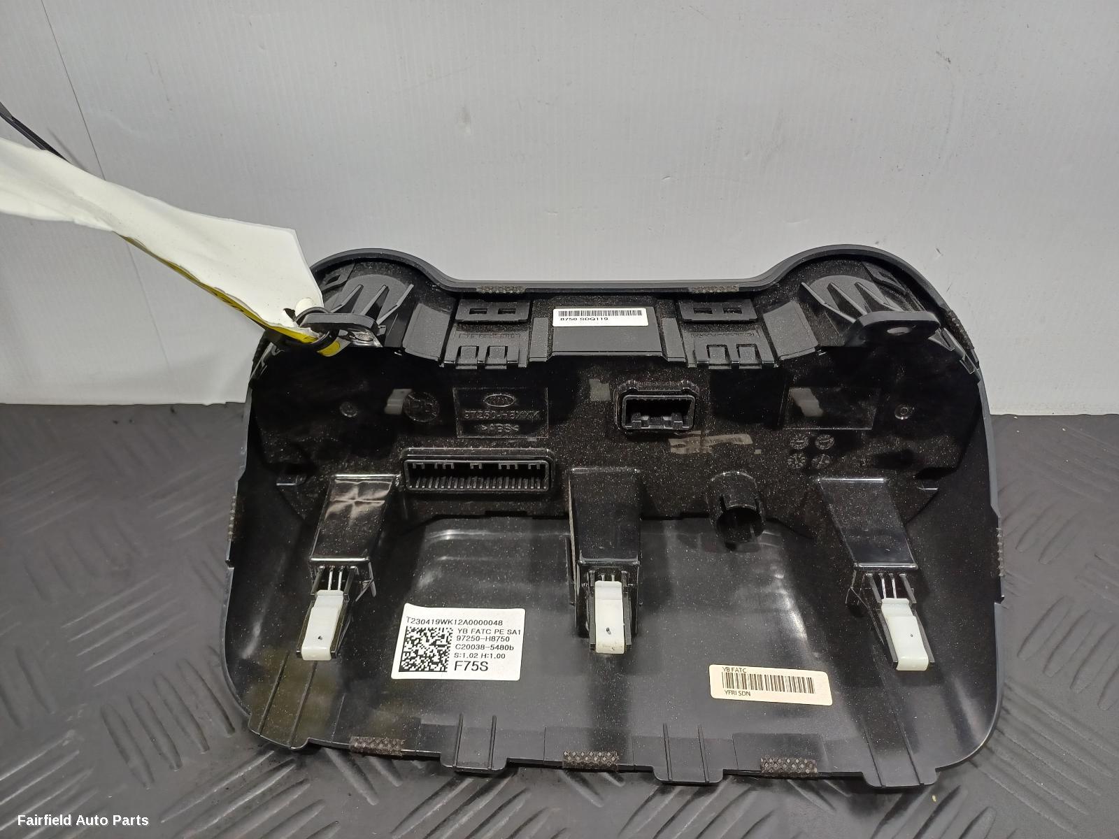 2016-2023 Kia Rio Heater Ac Controls