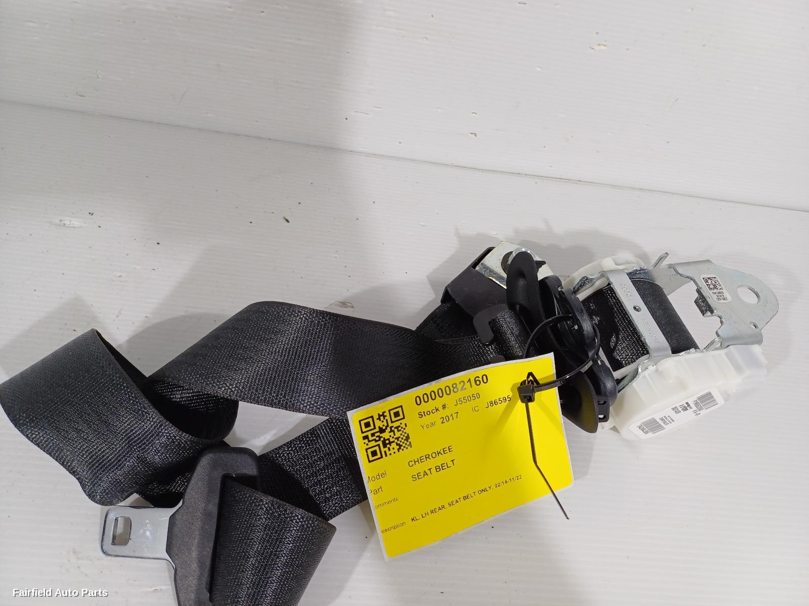 2014-2022 Jeep Cherokee Seatbelt Stalk