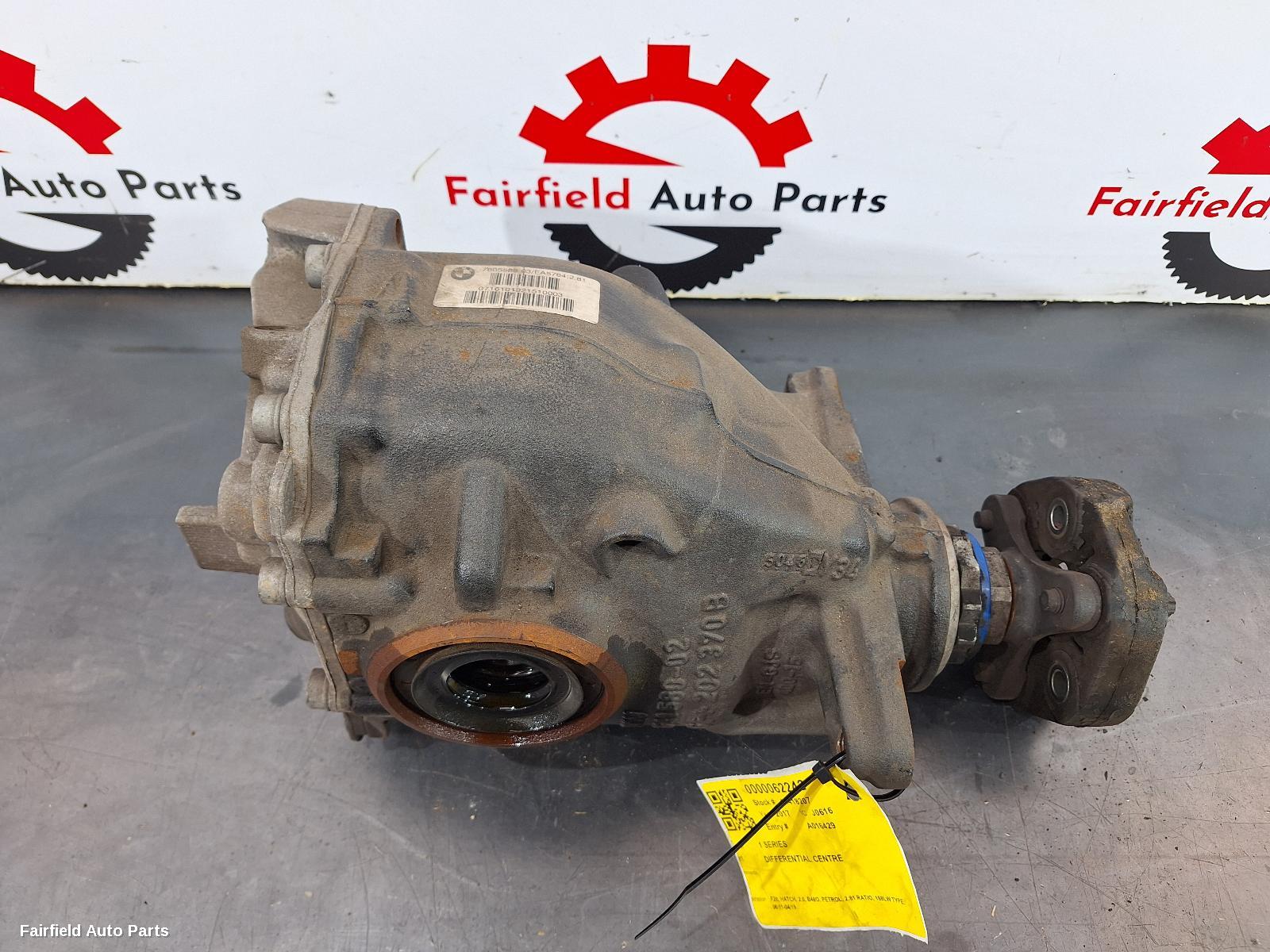 2011-2019 Bmw 1 Series Differential Centre